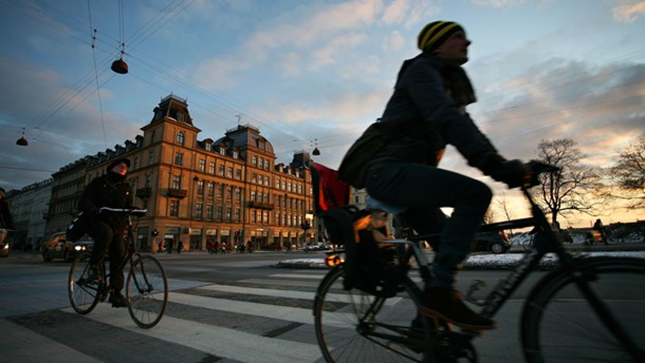 Der bør sættes midler af til en national kortlægning af cykelinfrastrukturen, skriver Heino Knudsen (S) og Klaus Bondam.