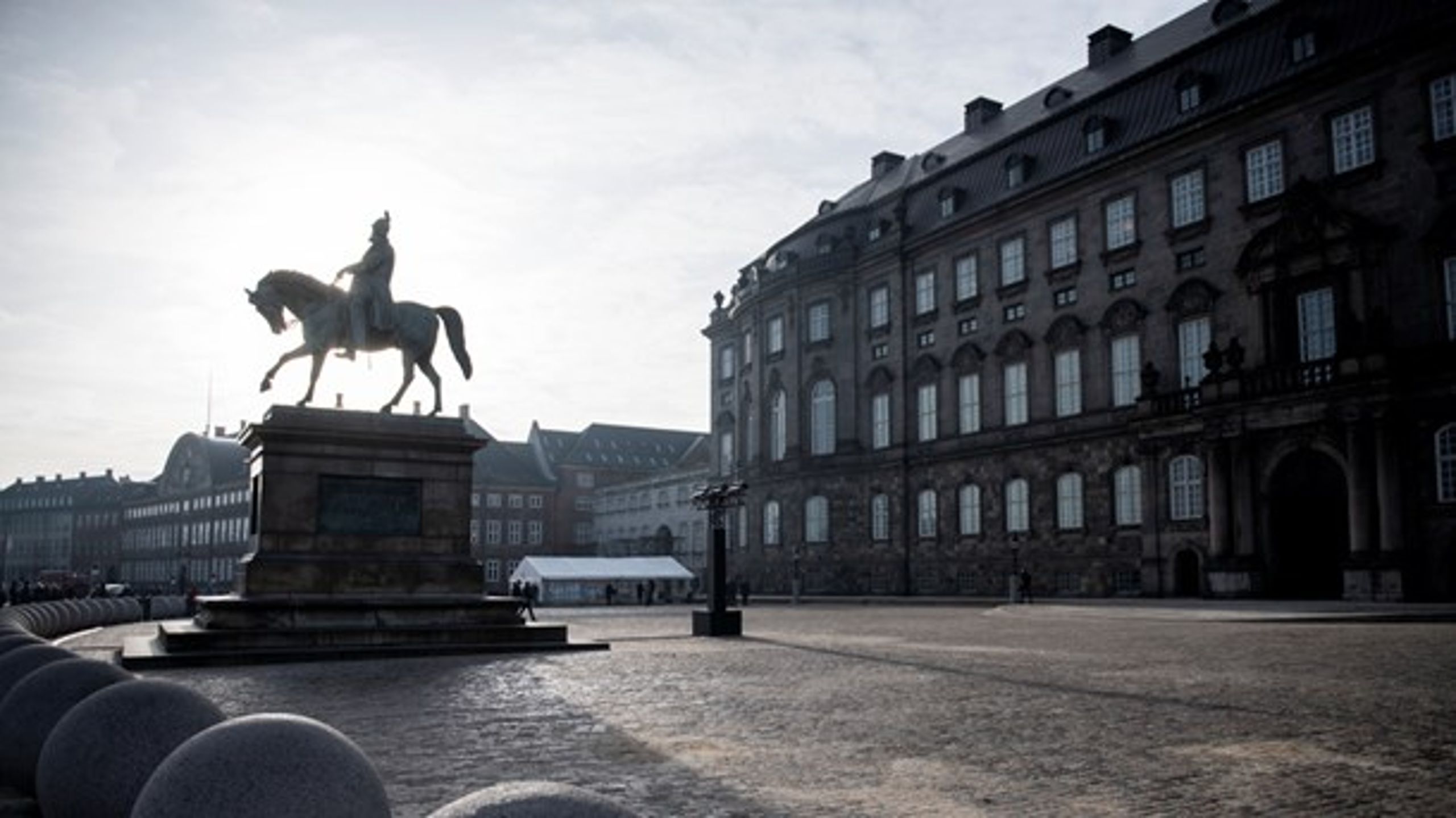 Der blev skruet ned for aktiviteten på Christiansborg i ugens løb.