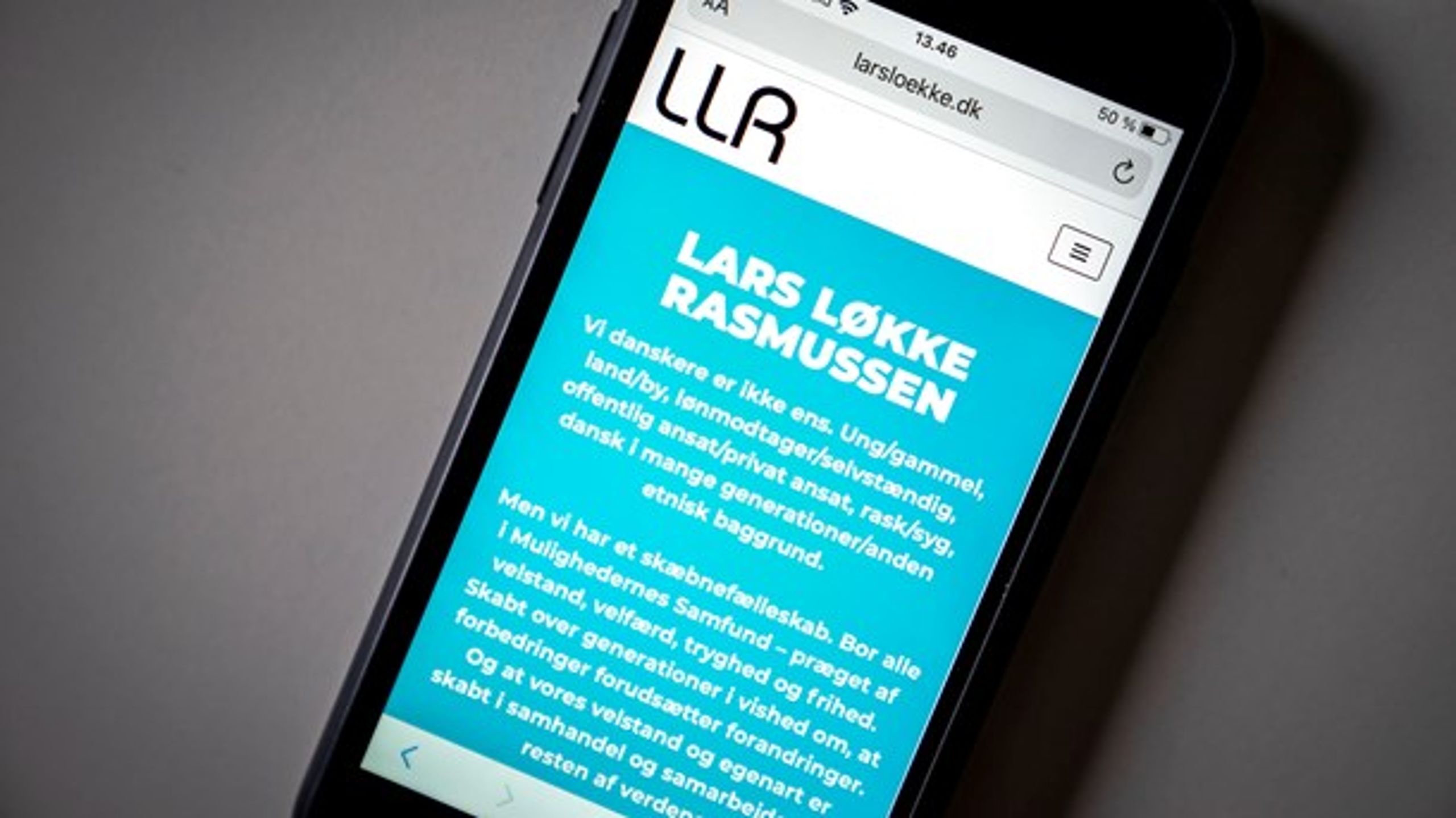 LLR synes foreløbig at være navnet på Lars Løkke Rasmussens nye netværk