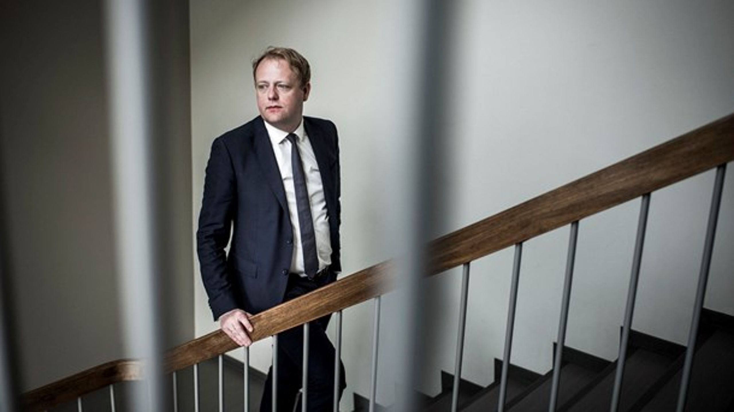 Morten Niels Jakobsen var fra 2014 til 2020 chef for Bagmandspolitiet. Nu er han blevet departementschef.&nbsp;