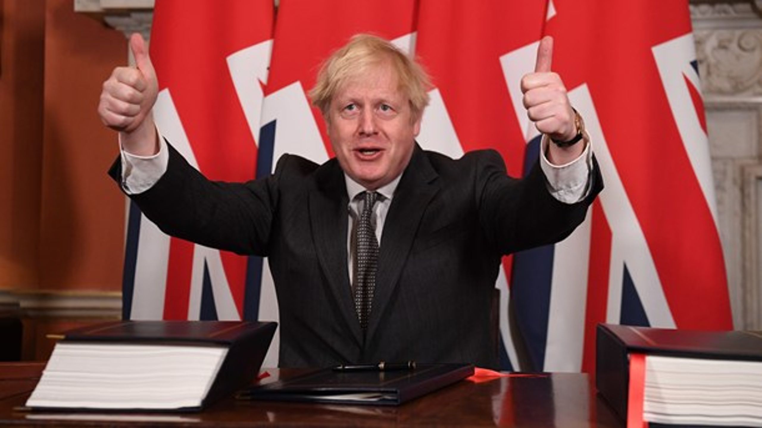 Kort før nytår kunne Storbritanniens premierminister Boris Johnson fejrer den handelsaftale, som han har indgået med EU.