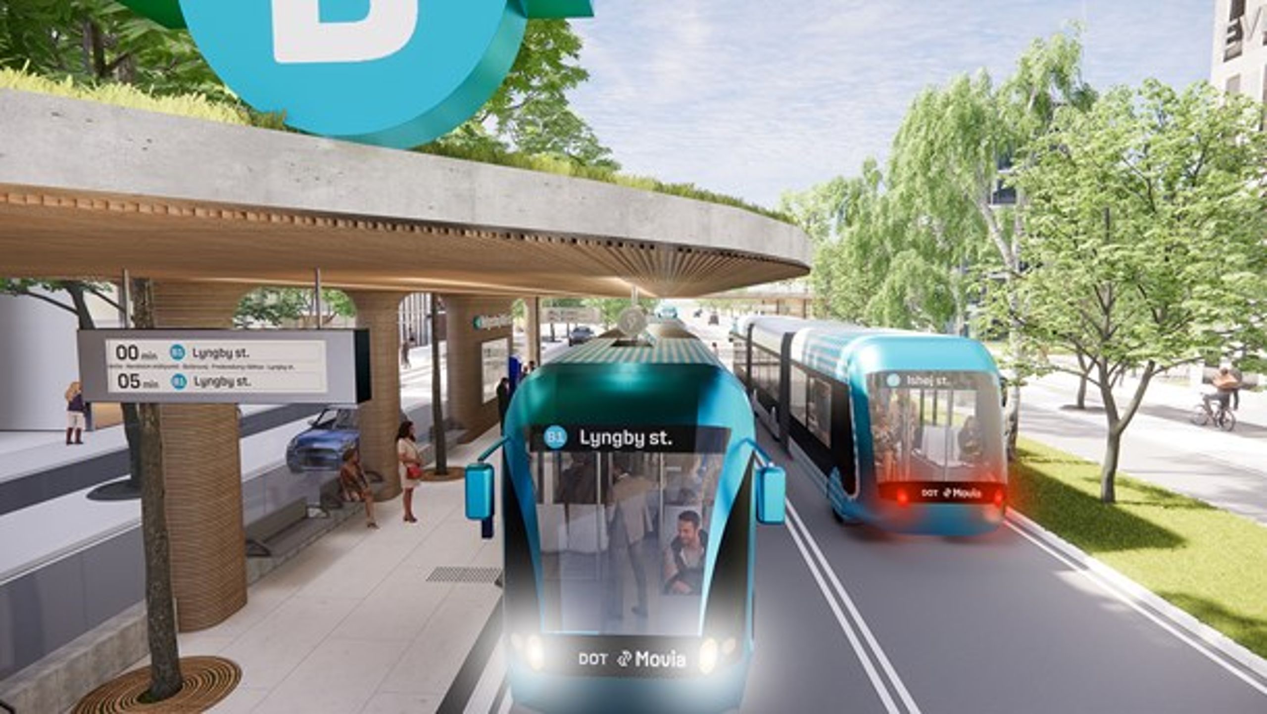 BRT-linjerne kører på el og er et attraktivt tilbud om effektiv kollektiv transport med op til 12 afgange i timen, skriver formænd for de regionale trafikselskaber Midttrafik, Nordjyllands Trafikselskab (NT) og Movia.