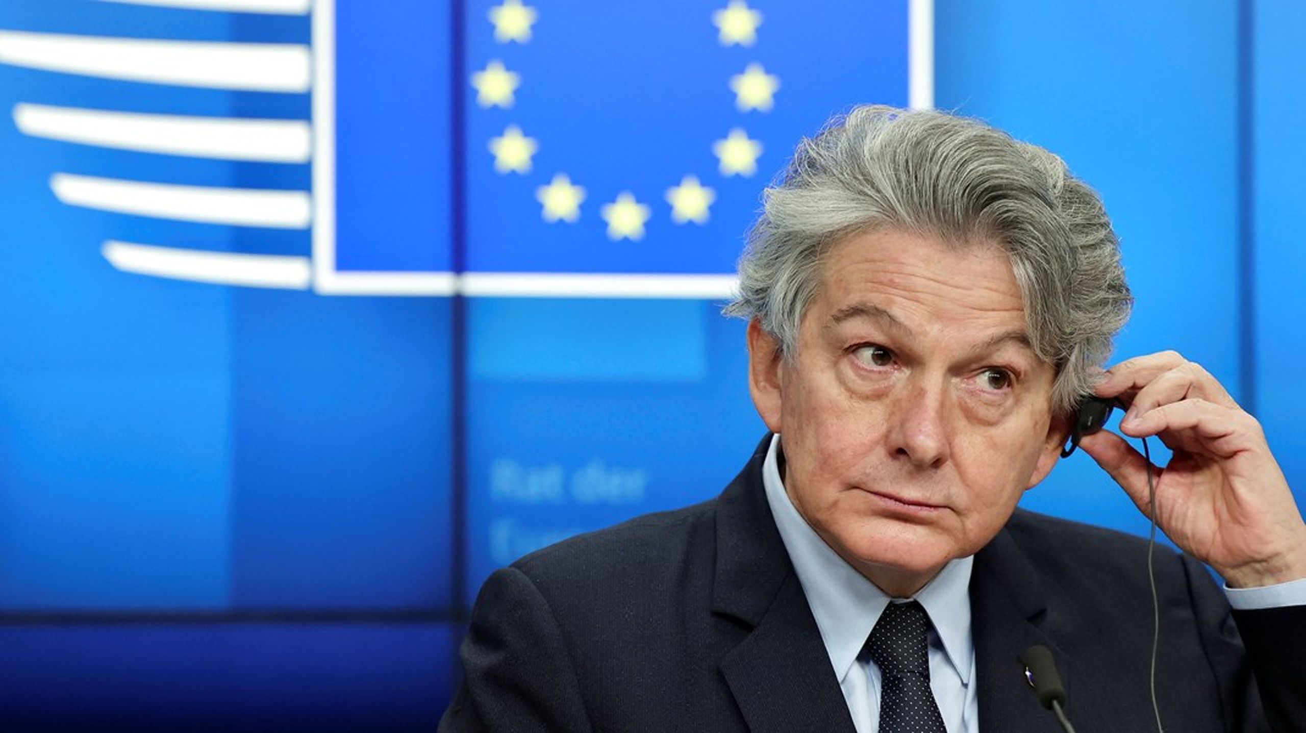 Thierry Breton, EU-kommissær for Indre Marked, skal rydde op i kontrakterne.