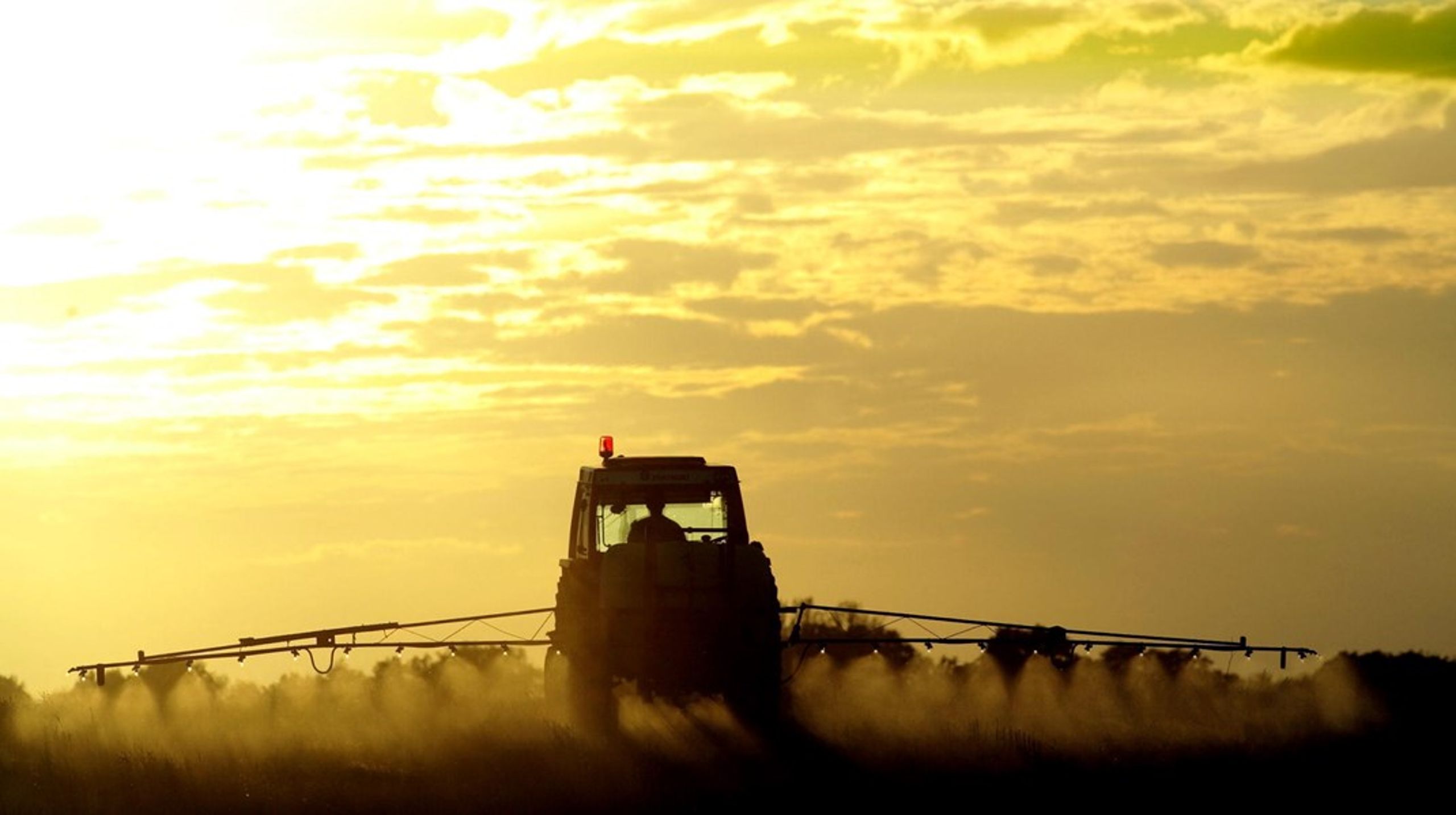 Landbruget bruget langt færre skadelige pesticider end tidligere.