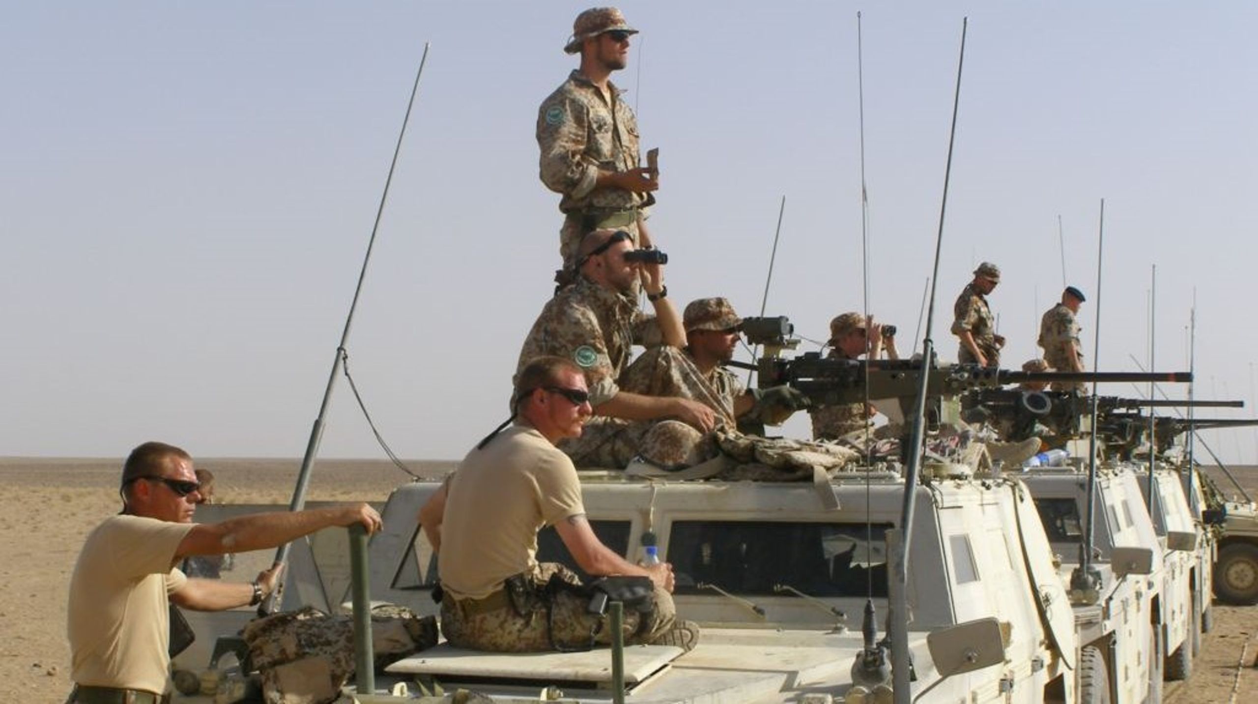 Danske soldater i Afghanistan i 2006.