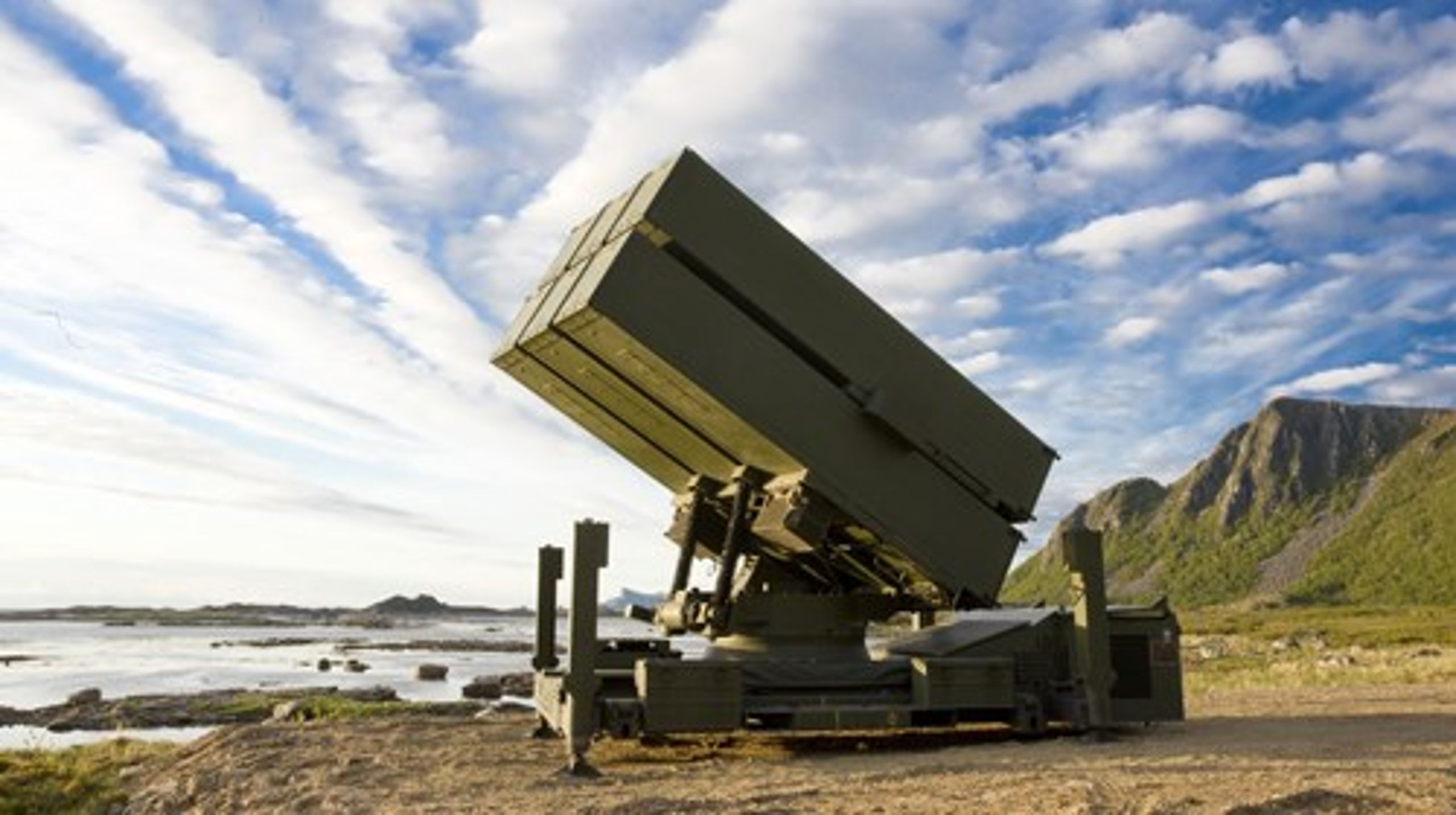 AMRAAM-missilerne ville skulle anvendes i det norske NASAMS-system, der ikke just er det nemmeste at flytte rundt med på slagmarken.