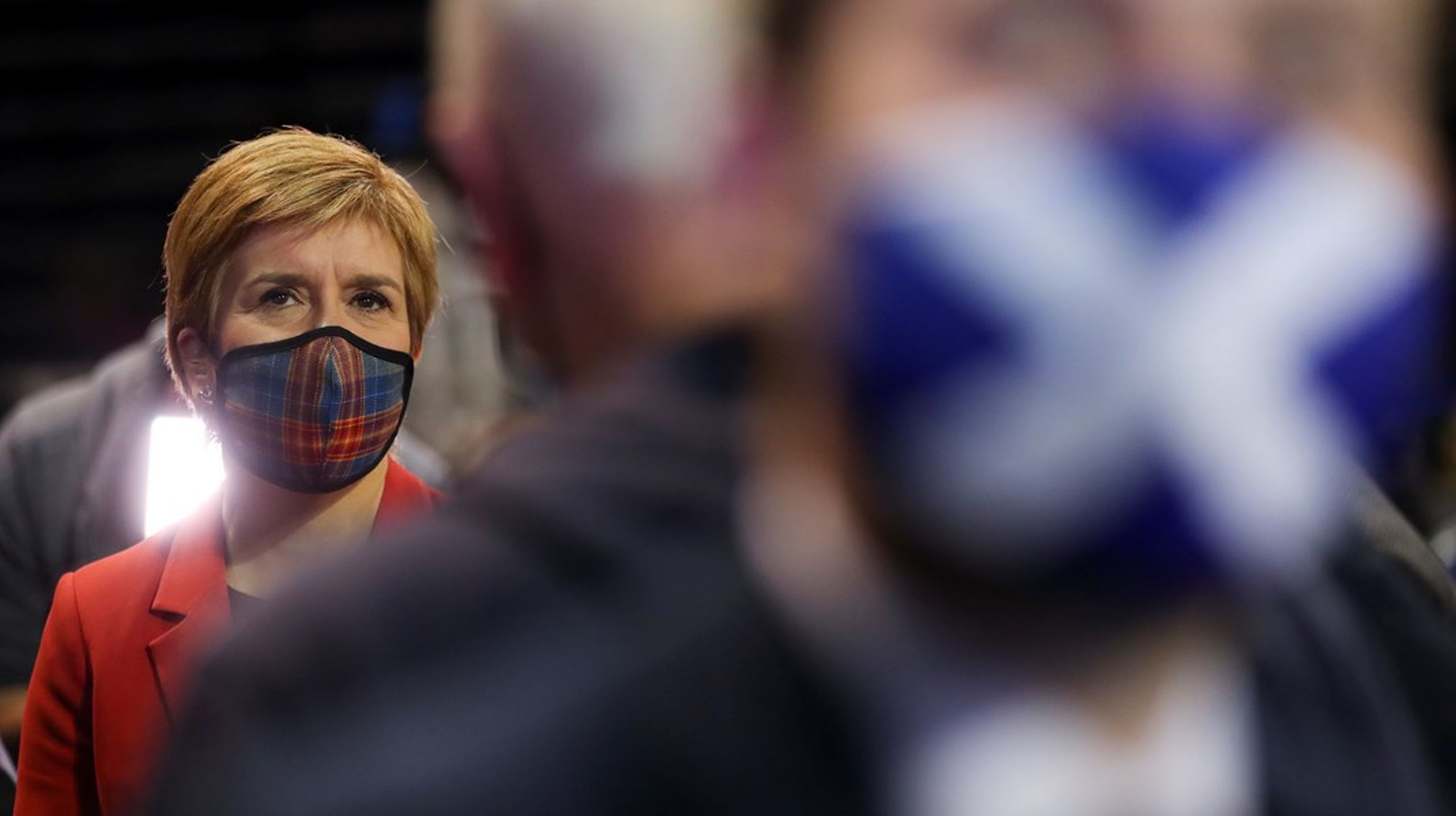 Nicola Sturgeon fra Scottish National Party blev den store vinder ved det skotske valg.