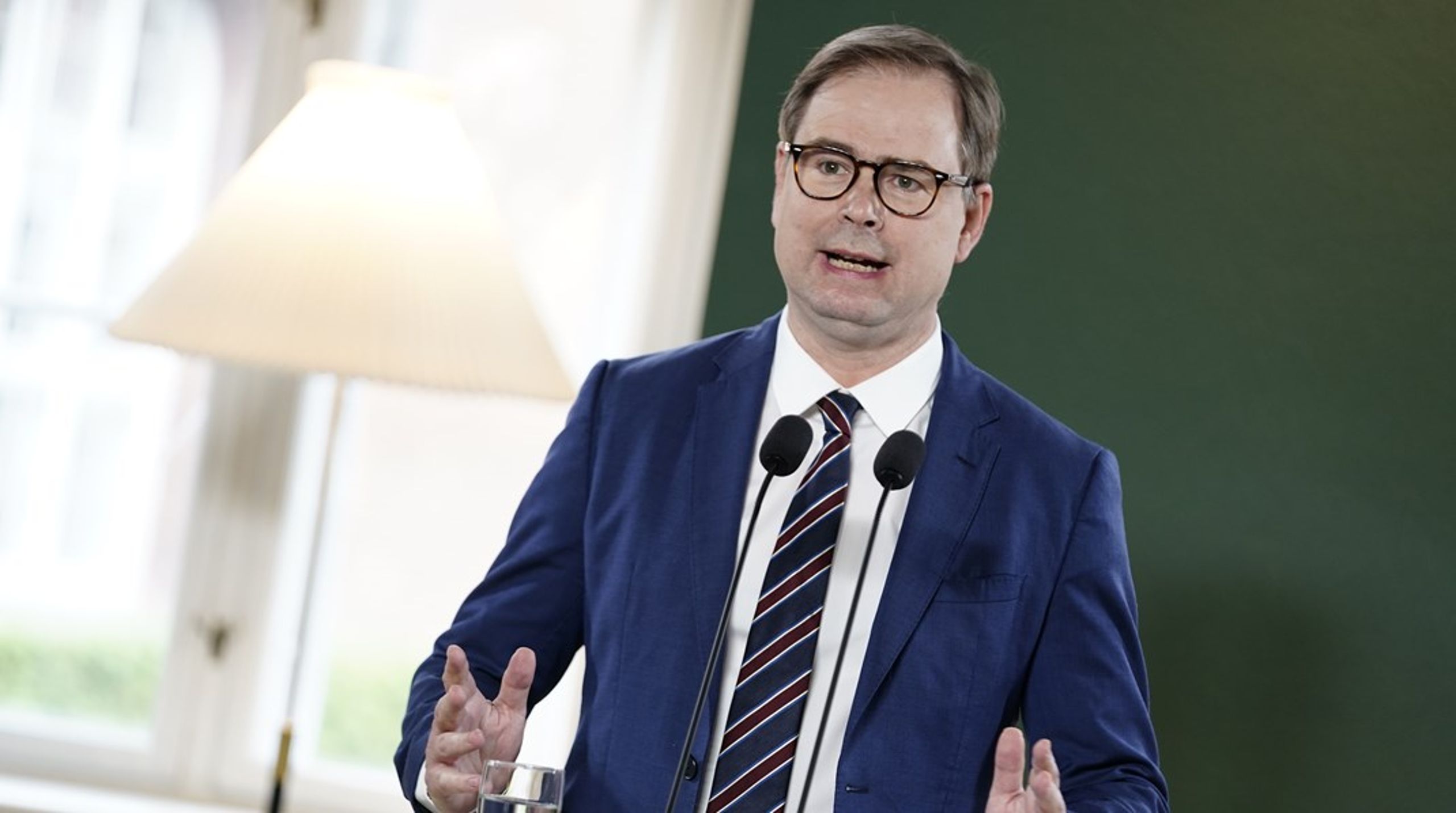 Tirsdag præsenterede finansminister Nicolai Wammen Økonomisk Redegørelse på et pressemøde i Finansministeriet.&nbsp;