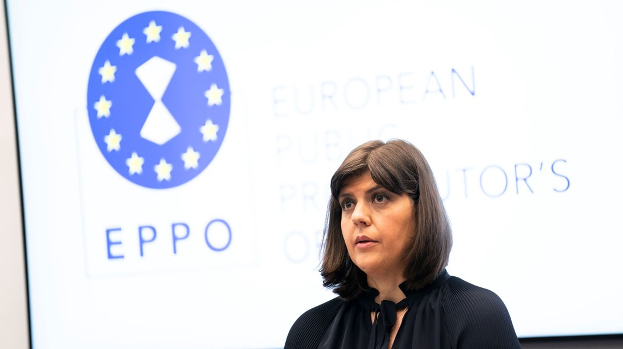 Laura Codruţa&nbsp;Kövesi var en kendt korruptionsjæger i sit hjemland Rumænien, inden hun blev chef for EU's nye anklagemyndighed, EPPO.