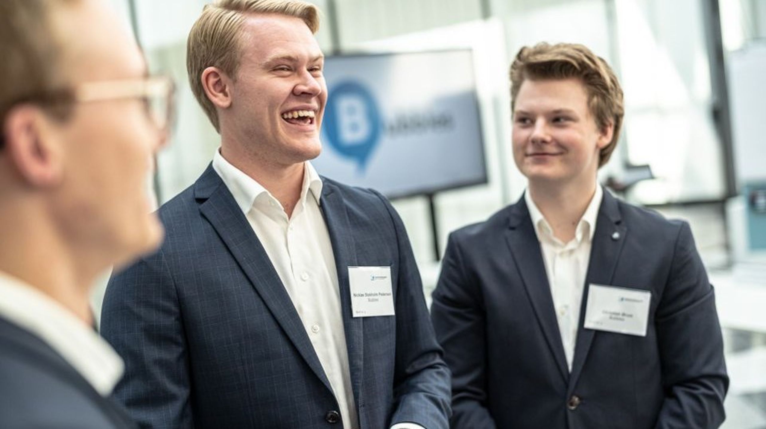 Christian Ørum, Nicklas Stokholm og Kevin Jensen står bag den&nbsp;teknologiske opfindelse&nbsp;Bubbles, som også vandt det danske og europæiske&nbsp;mesterskab i entreprenørskab.&nbsp;