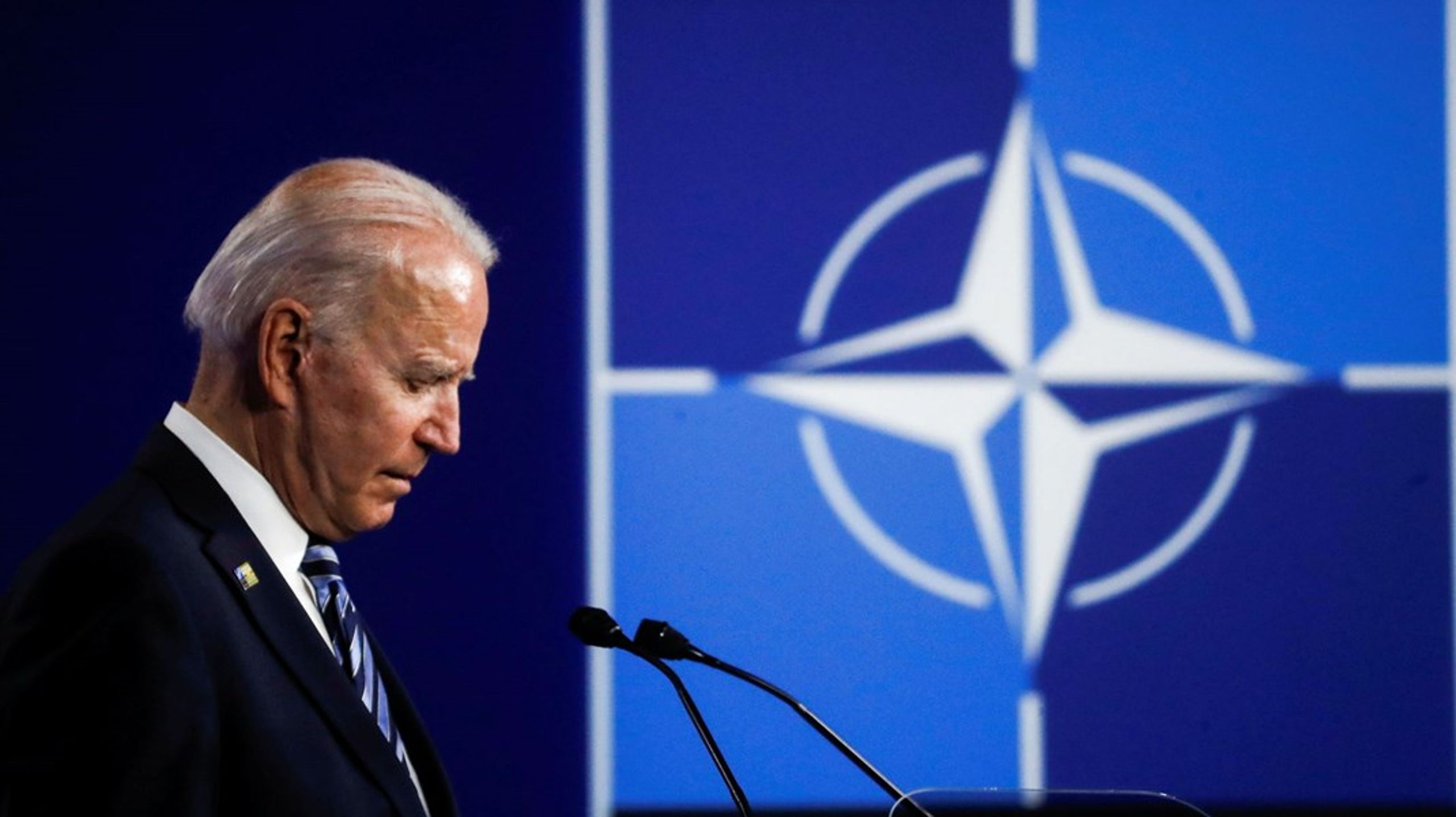 Den nye amerikanske præsident, Joe Biden, bekræfter USA's forpligtelse til fælles forsvar i NATO.&nbsp;