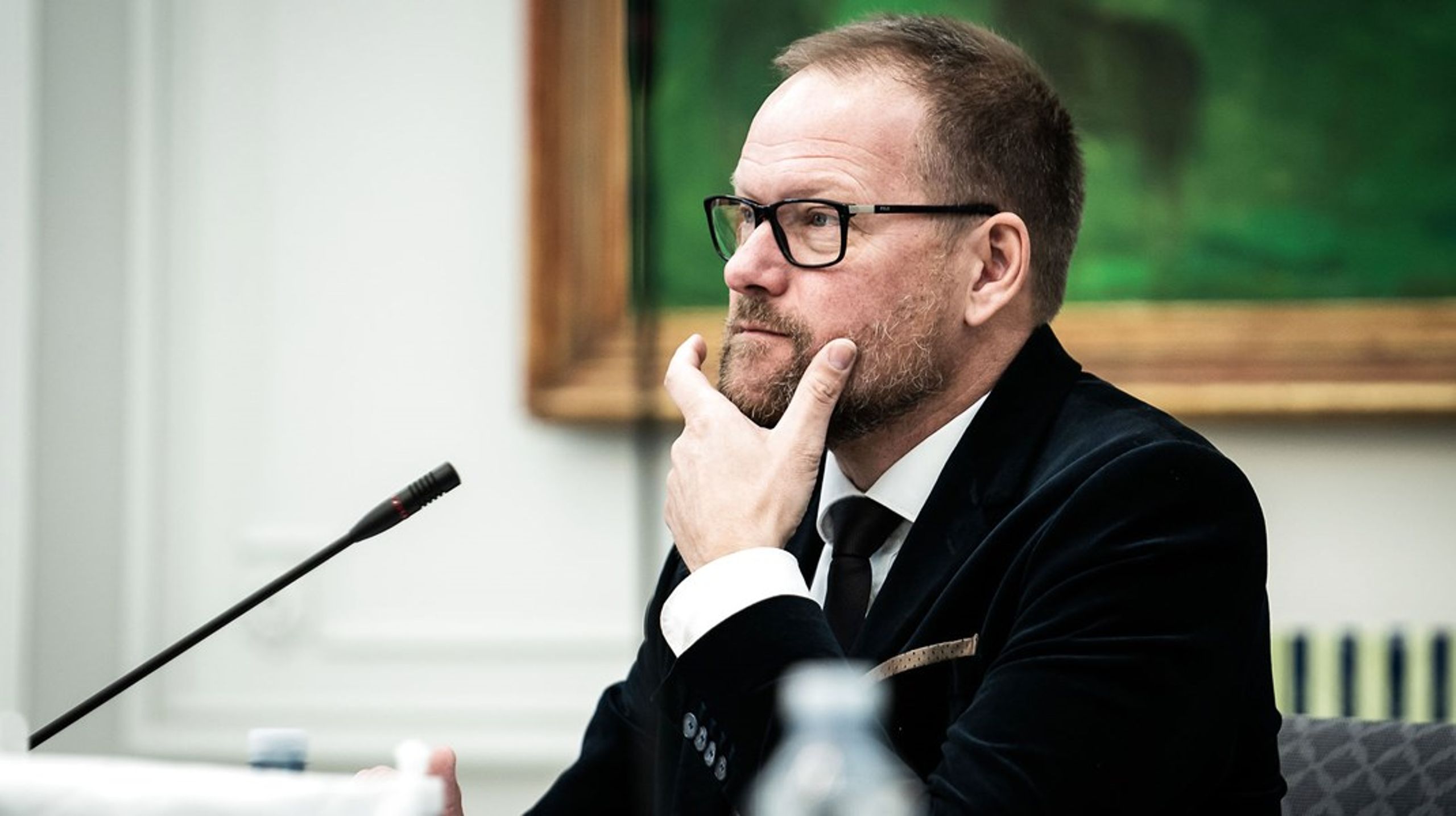 Réne Christensen har sendt en beretning til fødevareministeren i sin egenskab af formand for miljø- og fødevareudvalget.