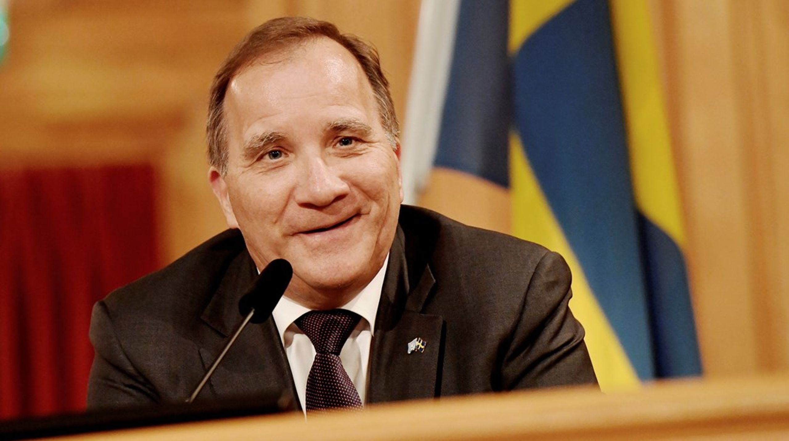 173 af Riksdagens medlemmer stemte imod Stefan Löfven onsdag, men det er lige nok til, at han kan fortsætte som statsminister.