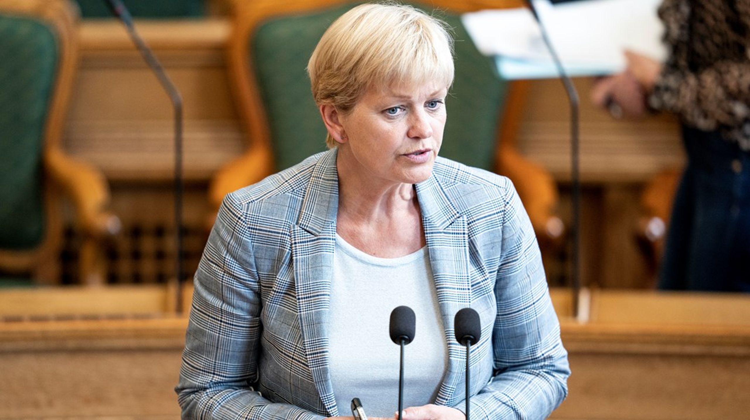 "Jeg ville gerne være dækningsafgiften foruden," siger folketingsmedlemmet Eva Kjer Hansen, som er Venstres spidskandidat til borgmesterposten i Kolding.
