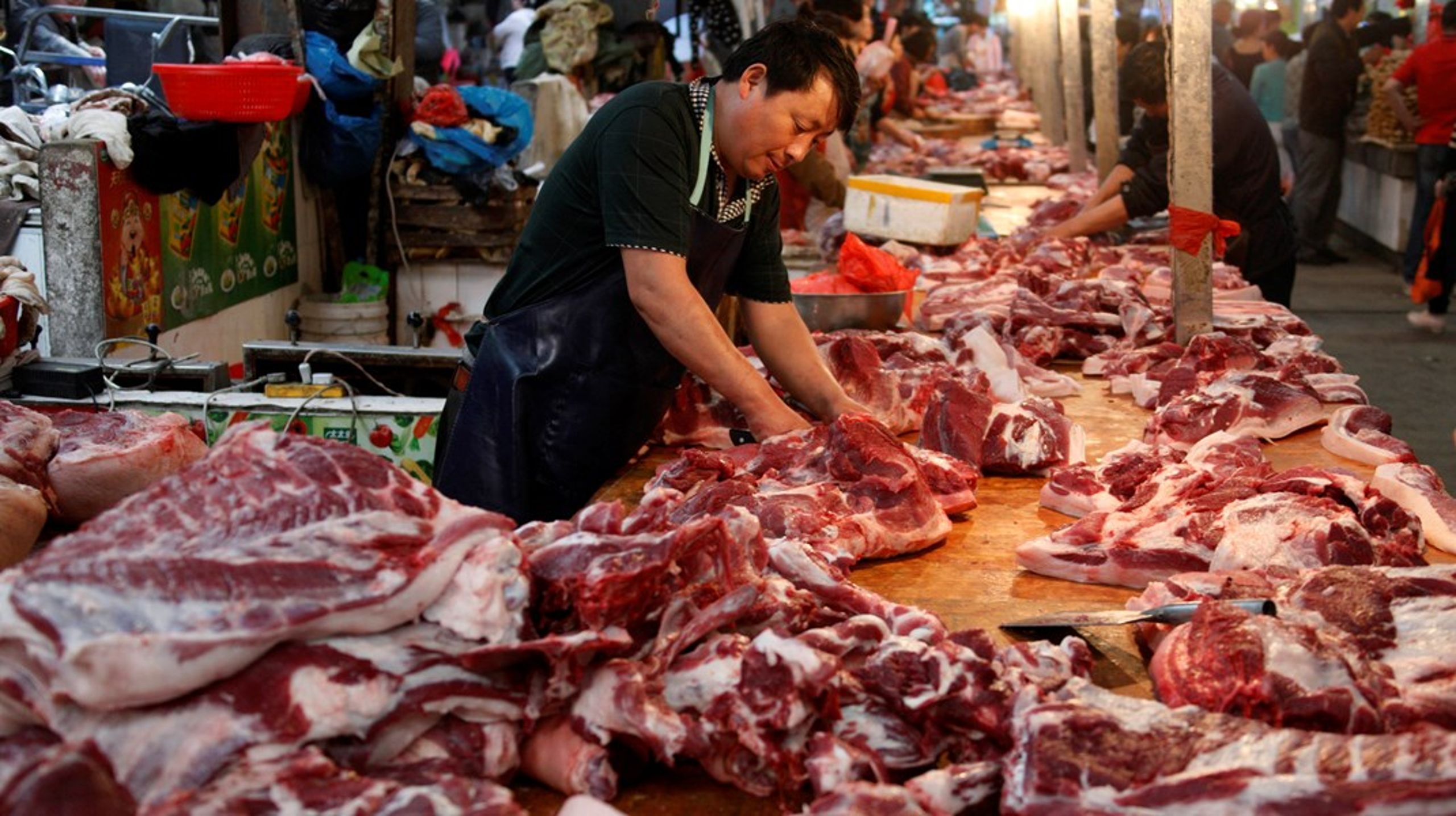 I Kina er forbruget af animalske fødevarer steget med 44 procent på 15 år.
