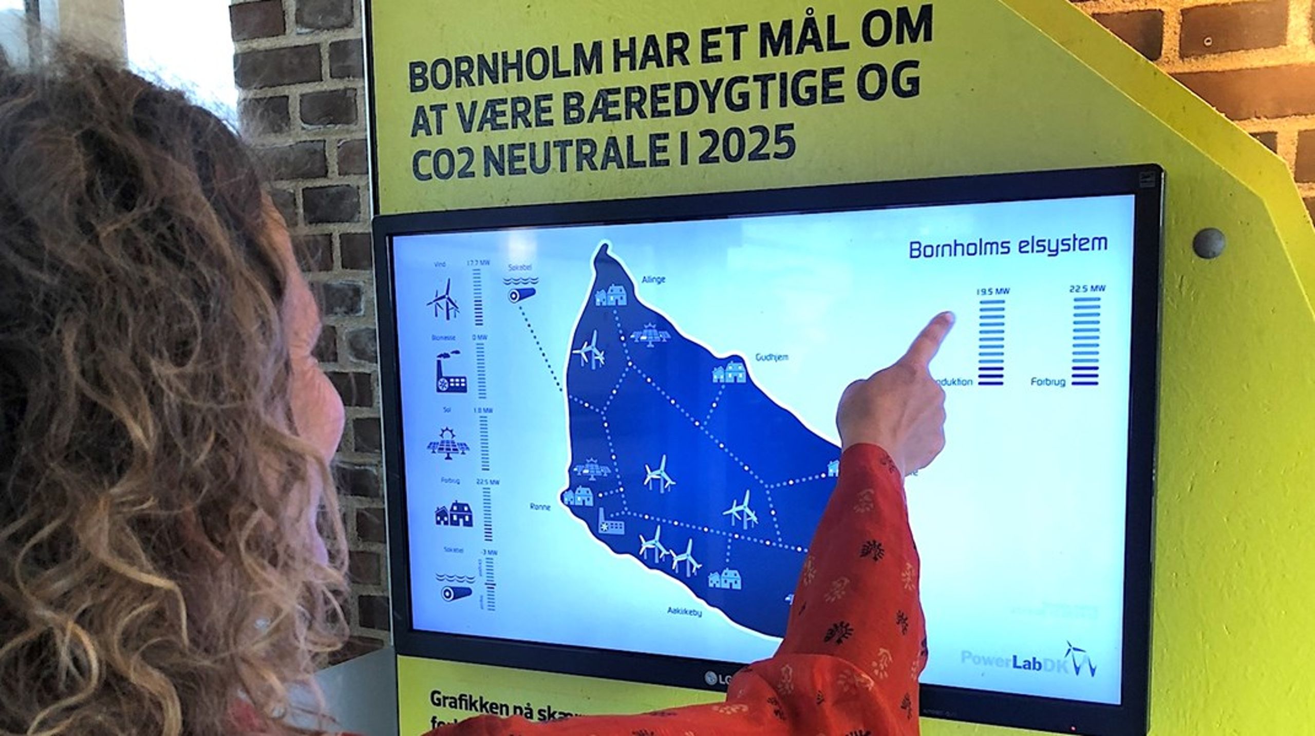Bornholm er en af foreløbig to udpegede energiøer.&nbsp;
