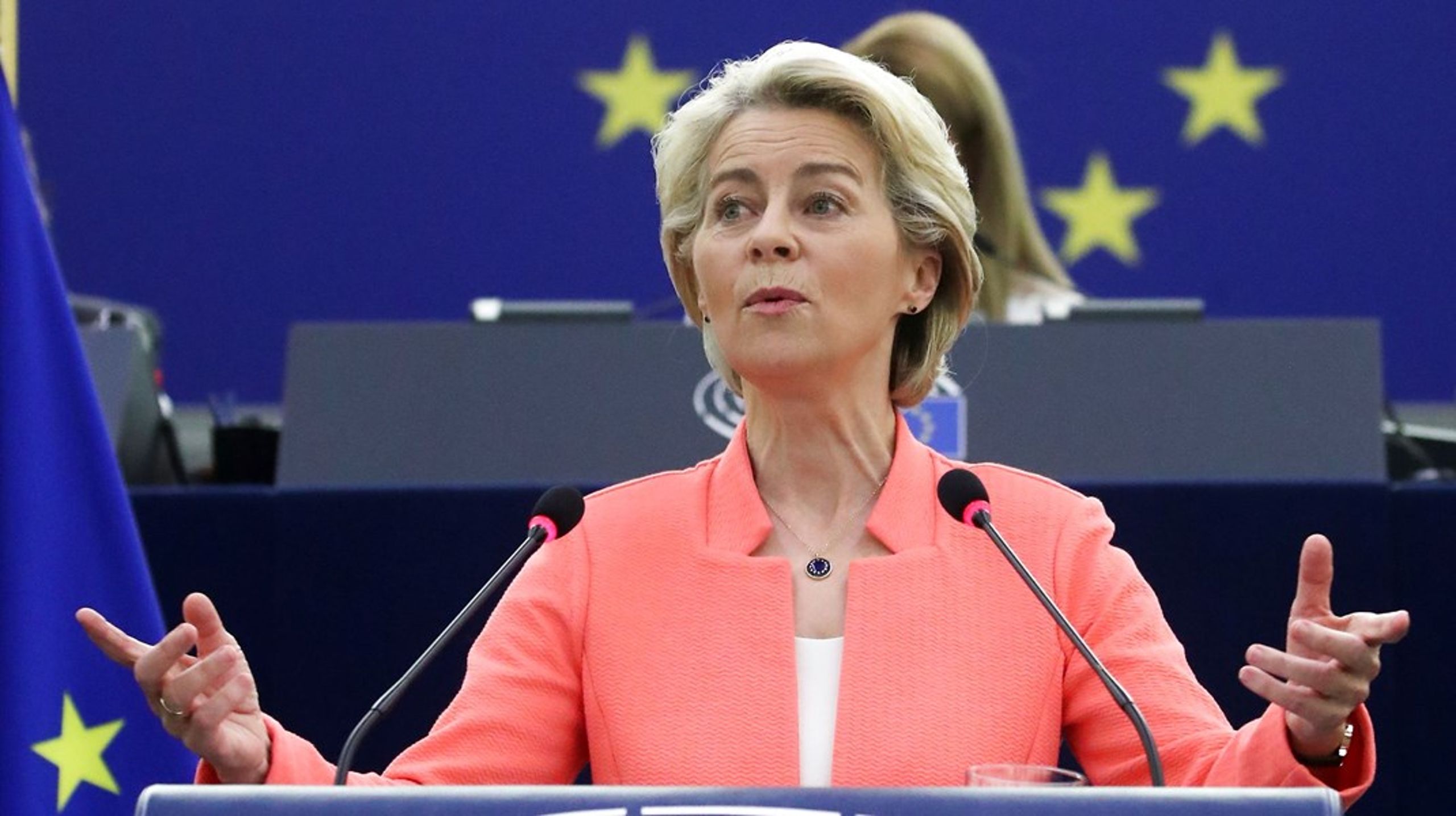 Ursula von der Leyen vil have en europæisk forsvarsunion.