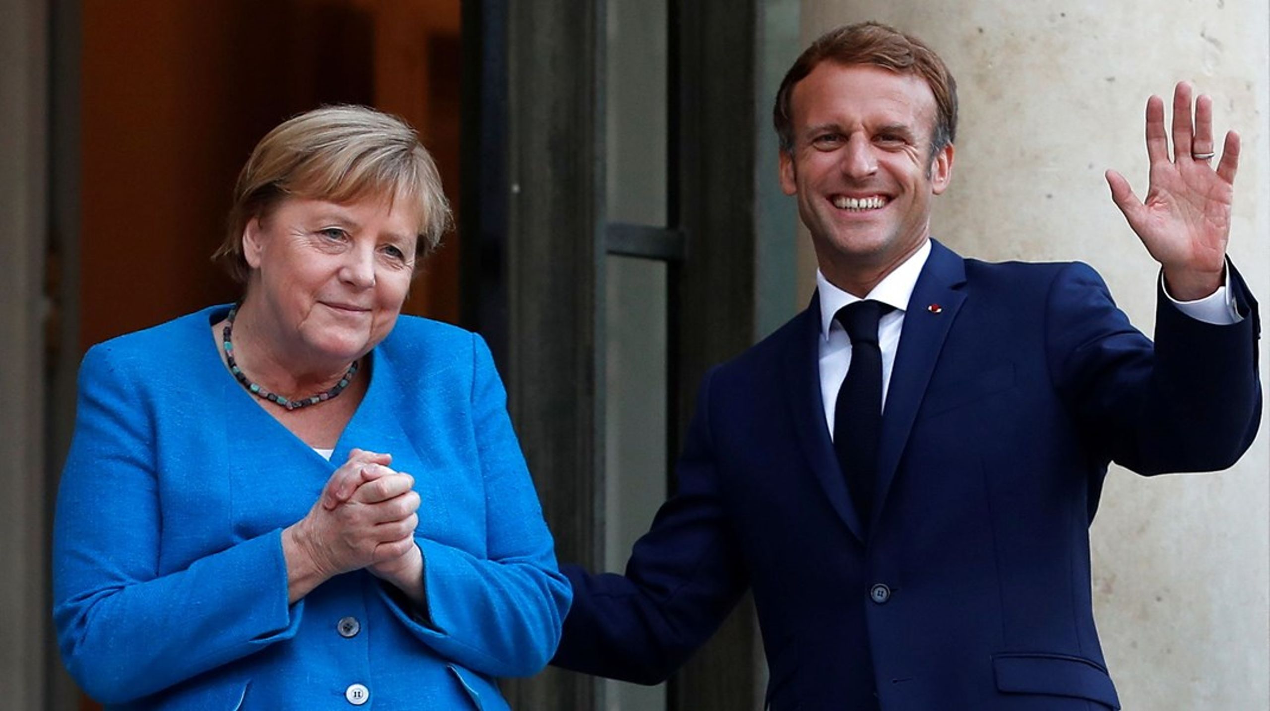 Et af Angela Merkels sidste udlandsbesøg gik til Elysée-palæet i Paris hos præsident Emmanuel Macron. Men hvad sker der med den fransk-tyske motor i EU-samarbejdet, når Merkel ikke er der længere?&nbsp;