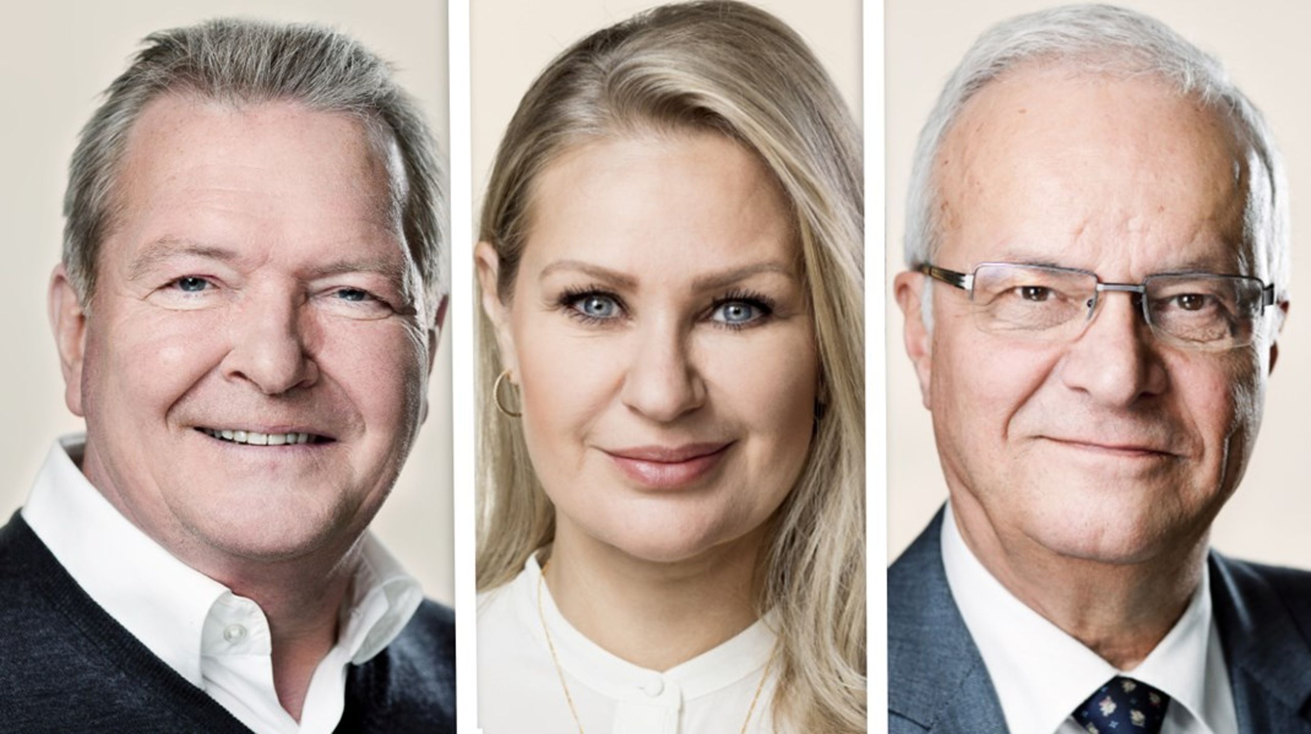 Frank Aaen (EL), Britt Bager (K) og Henrik Thorup (DF) er tre af de seks statsrevisorer, der skal indstille en ny rigsrevisor til Folketingets formand.&nbsp;