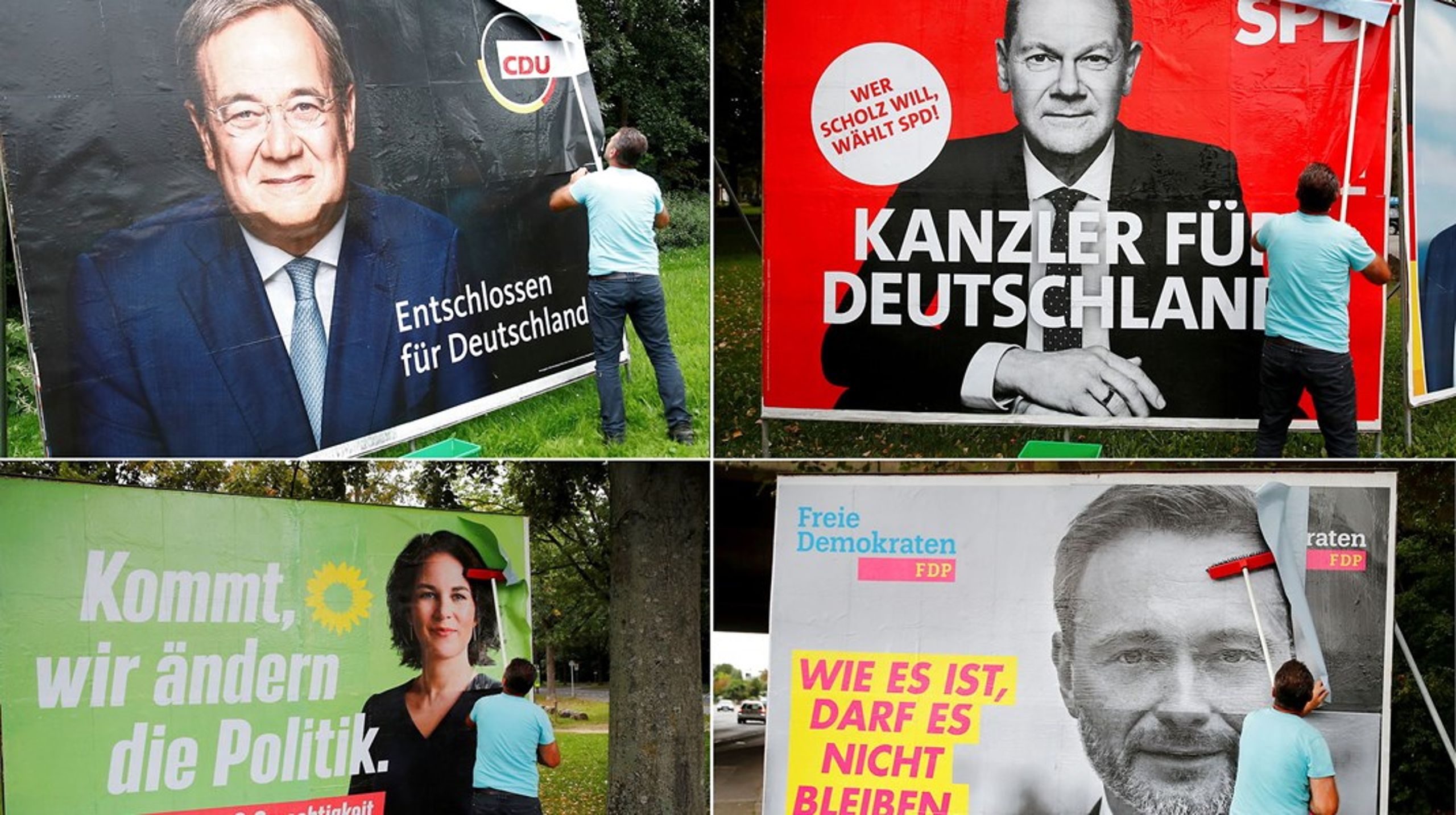 Hvem vandt det tyske valg søndag? Ingen, hvis man spørger Armin Laschet.