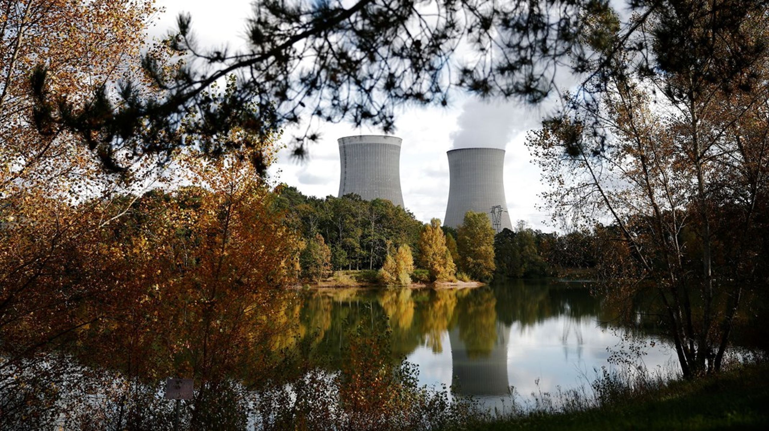Det statslige franske elselskab EDF's atomkraftværk i Dampierre-en-Burly.