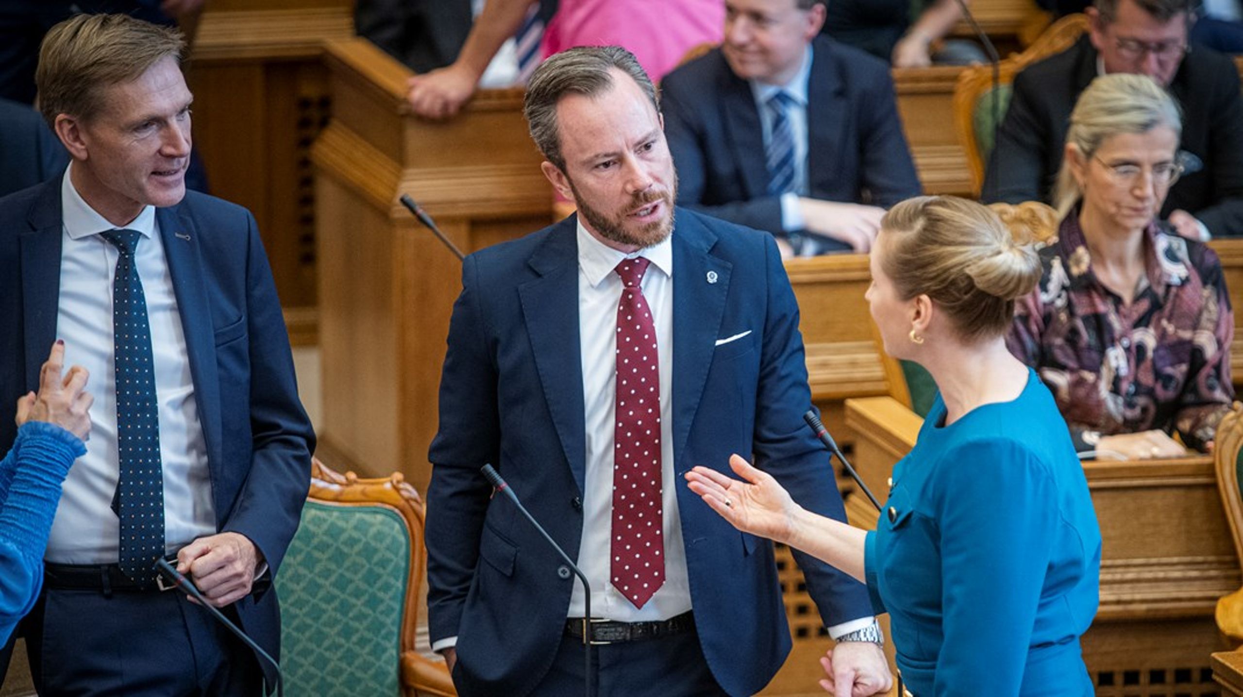 Thulesen, Ellemann og Frederiksen ved Folketingets åbning: Ingen af dem kan glæde sig til kommunalvalget.