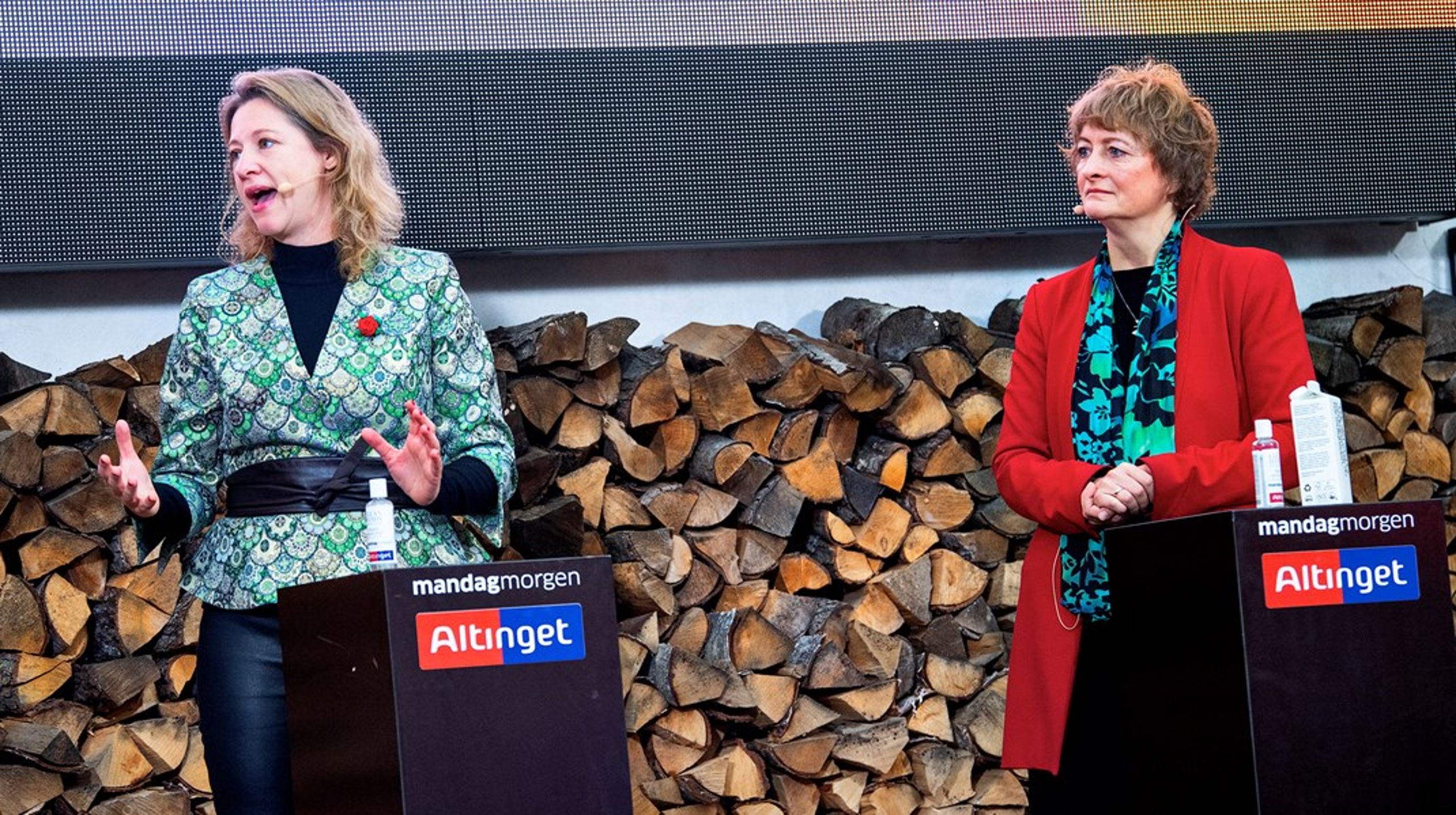 De politikere, der omtalte klima og miljø allermest, var de to københavnske spidskandidater, Sophie Hæstrup Andersen (S) og Line Barfod (EL).