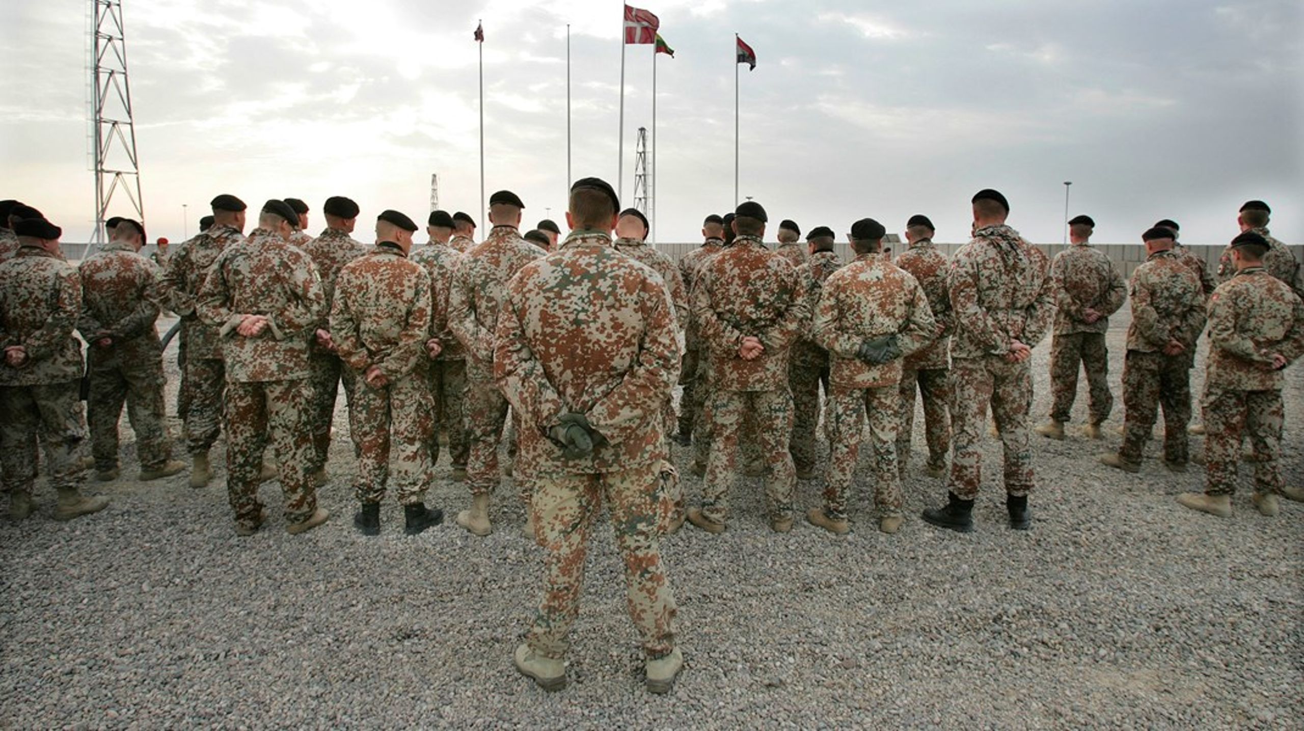 Ti procent af de danske udsendte soldater udvikler PTSD efter hjemkomsten, skriver Dorte<b>&nbsp;</b>Nørregaard.