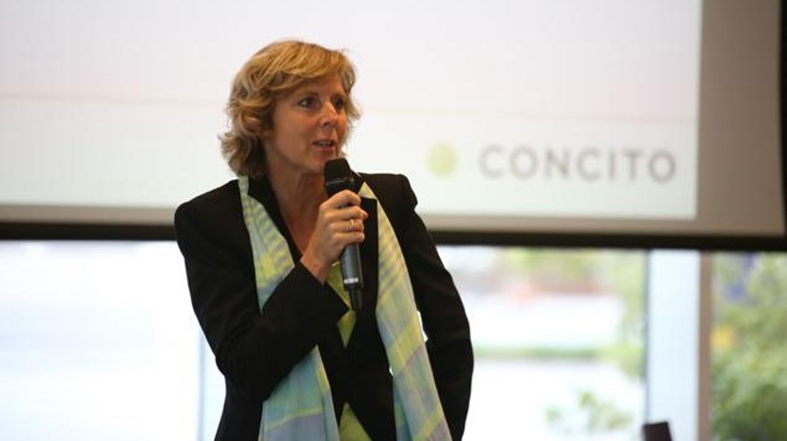 Bestyrelsesformand i Concito, Connie Hedegaard.