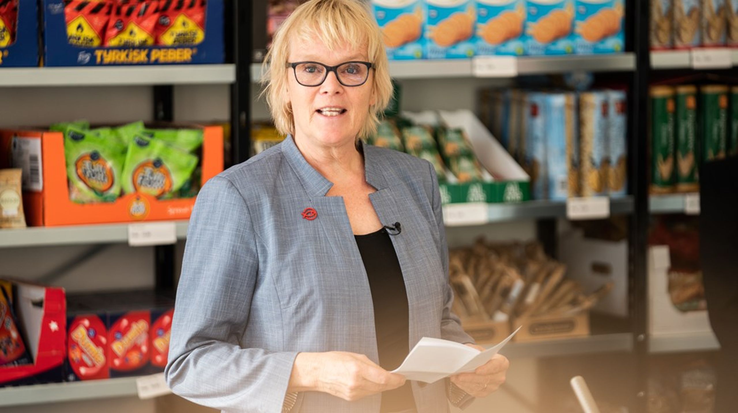 Folkekirkens Nødhjælps generalsekretær Birgitte Qvist-Sørensen er glad og taknemlig for det øgede salg af velgørenhedsgaver. Arkivfoto.