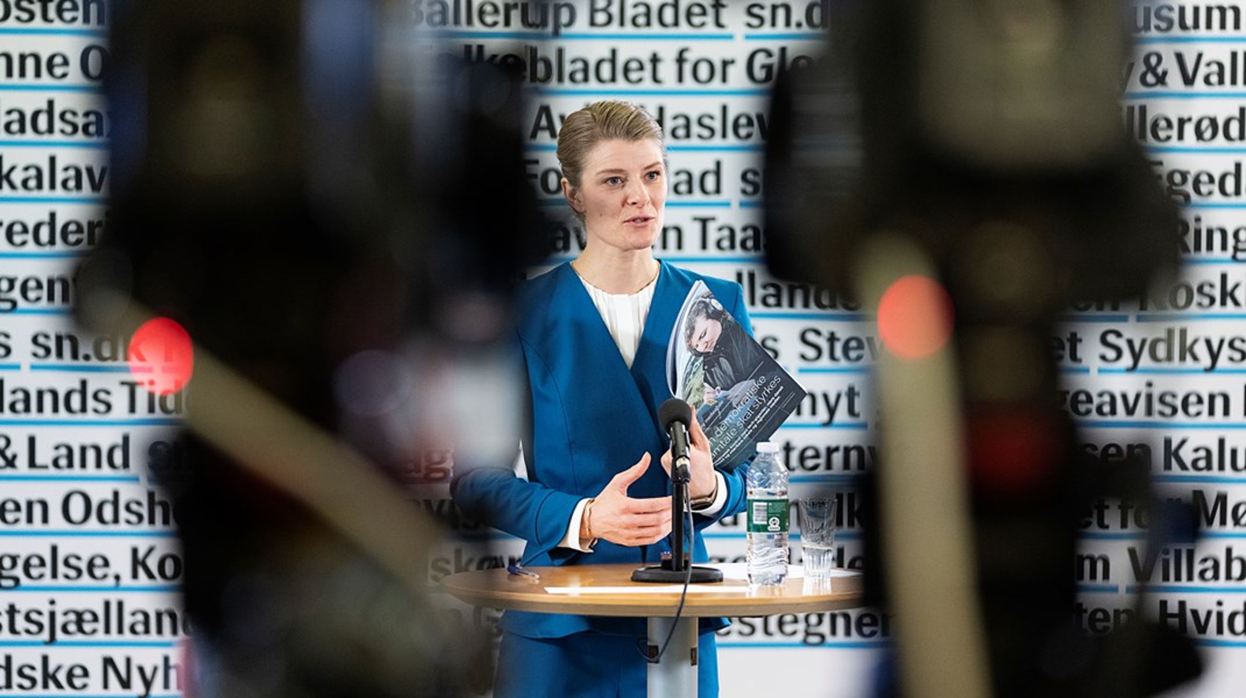"Det her udspil er anderledes," sagde kulturminister Ane Halsboe-Jørgensen, da hun torsdag præsenterede regeringens medieudspil.