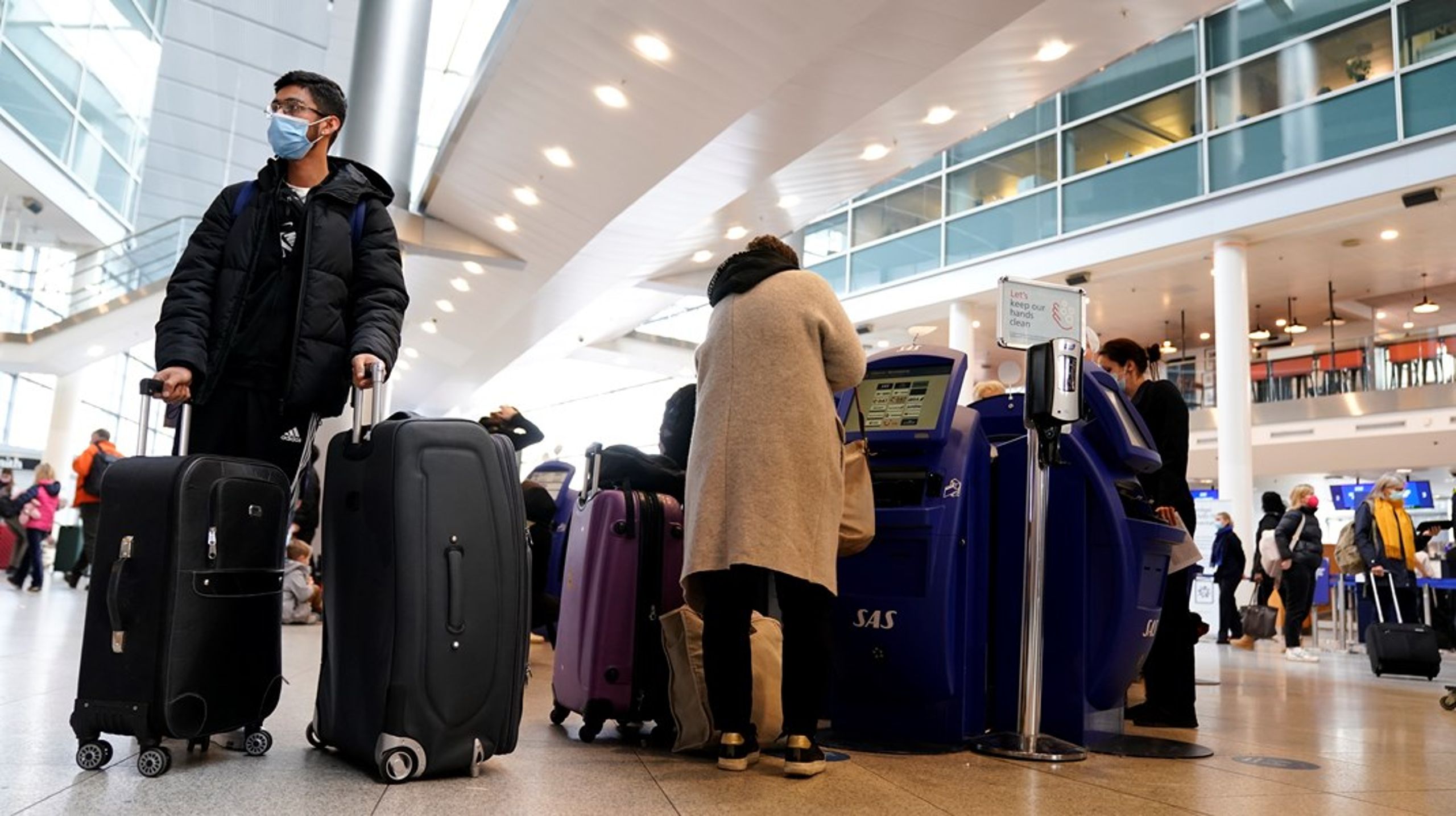 Københavns Lufthavn har været præget af kaos og sure passagerer, efter at bagagemedarbejderne hos SAS nedlagde arbejdet i weekenden.