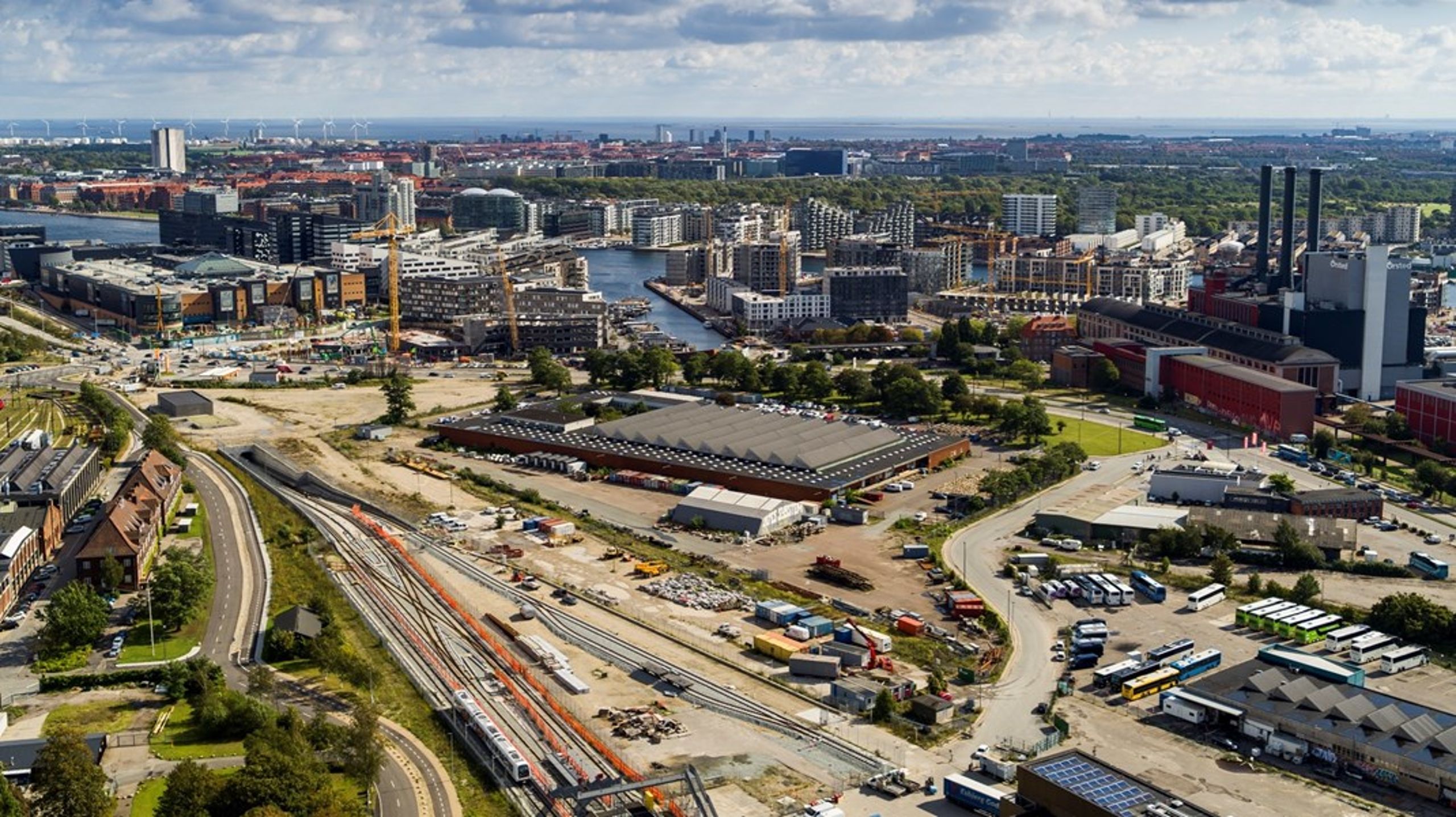 Godsbaneterrænet på Vesterbro skal i løbet af de næste ti år omdannes til en ny bydel.&nbsp;