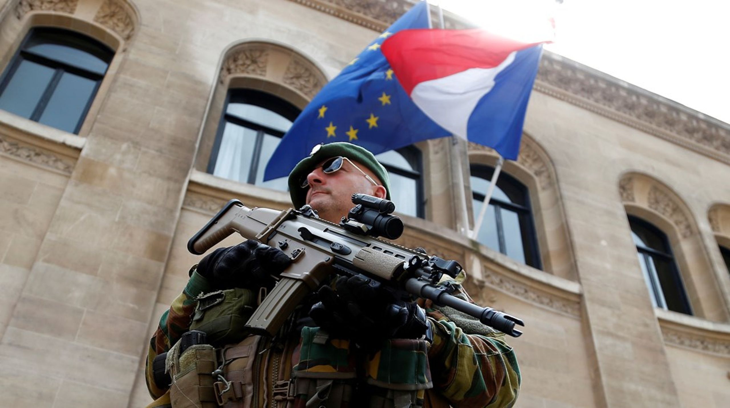 Særligt Frankrig har store forsvarsambitioner på EU's vegne.