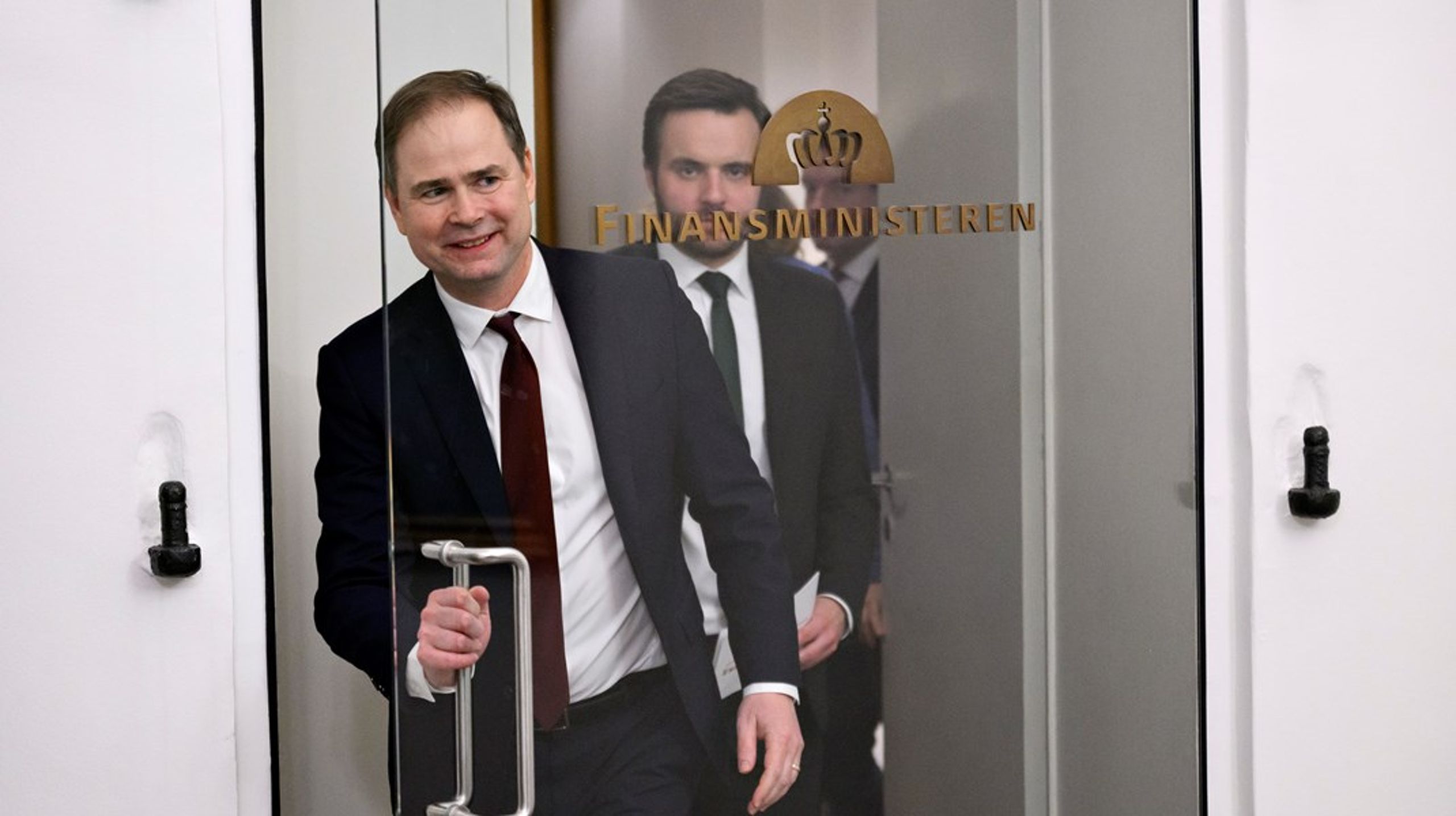 Finansminister Nicolai Wammen (S), da reformaftalen blev præsenteret i januar.&nbsp;