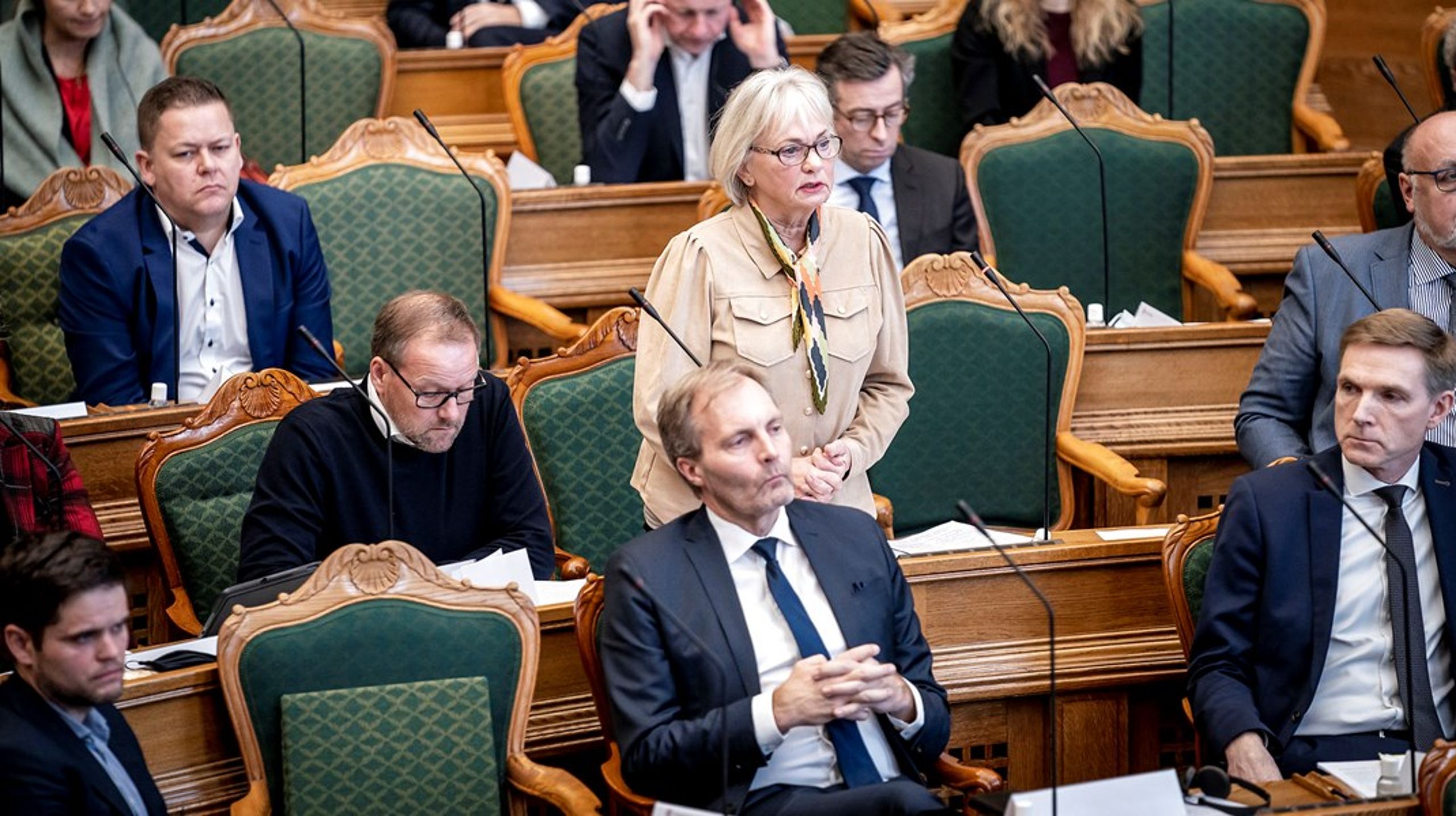 <div>Peter Skaarup bliver ny indfødsretsordfører og Pia Kjærsgaard ny social- og ældreordfører.</div>