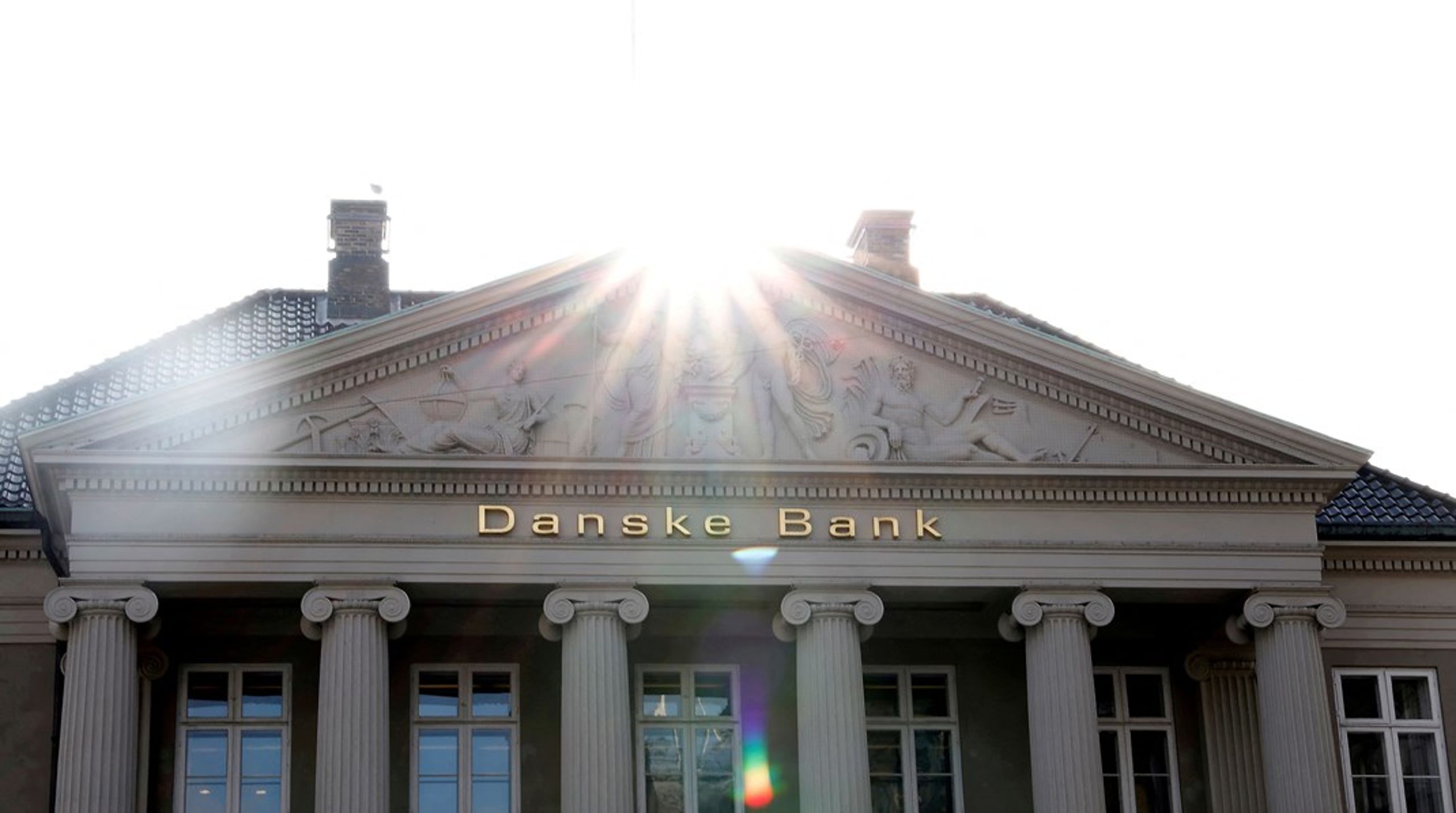 Danske Bank er en af de virksomheder, som risikerer at blive ramt af den særskat, som regeringen beskriver som et&nbsp;"samfundsbidrag fra den finansielle sektor." Arkivfoto.