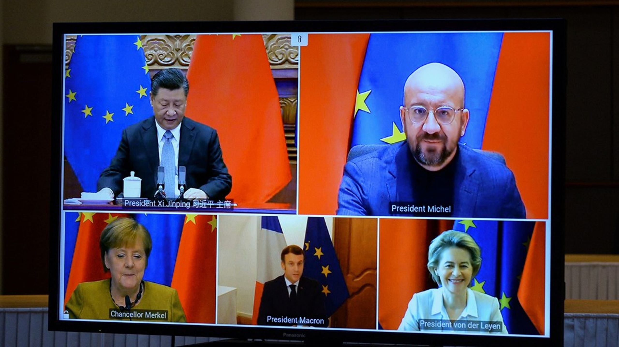 Sidste møde mellem EU's og Kinas ledere fandt sted 30. december 2020. Lederne afsluttede forhandlingerne om en investeringsaftale, som dog siden er sat på pause.&nbsp;Denne gang foregår topmødet også digitalt.