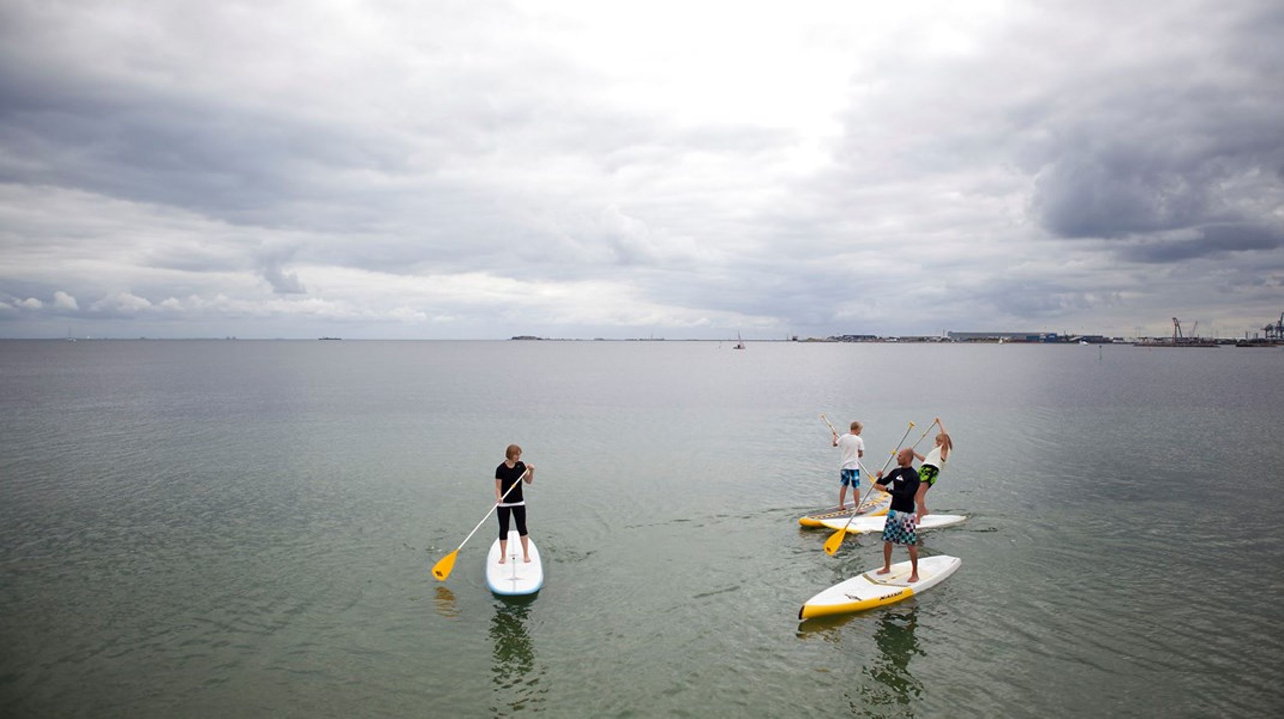 Projektet Shores Langeland skal tilbyde Langelands beboere og gæster alverdens vandaktiviteter, heriblandt 'stand up paddle' (SUP), windsurfing og svømning.