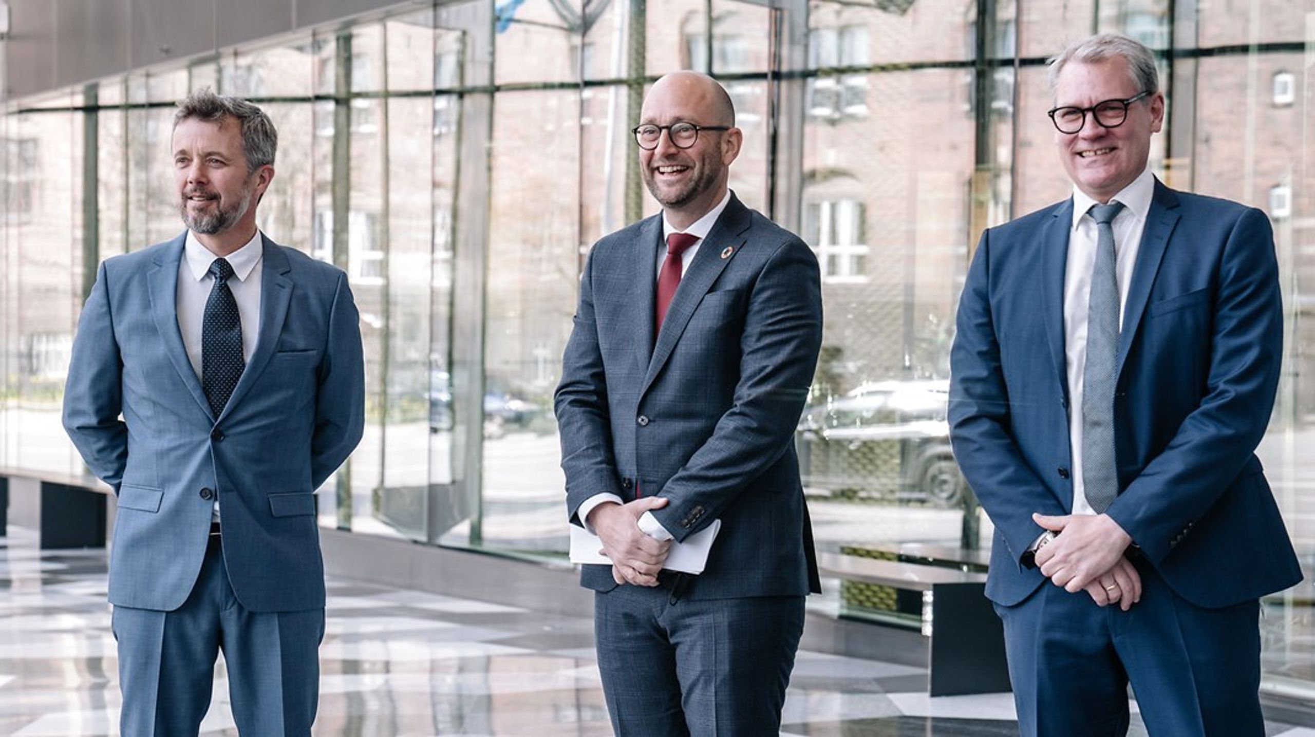 Fødevareminister Rasmus Prehn (S), Kronprins Frederik og direktør for Dansk Industri Thomas Bustrup var blandt værterne til World Food Summit, der blev afholdt i København i starten af maj.