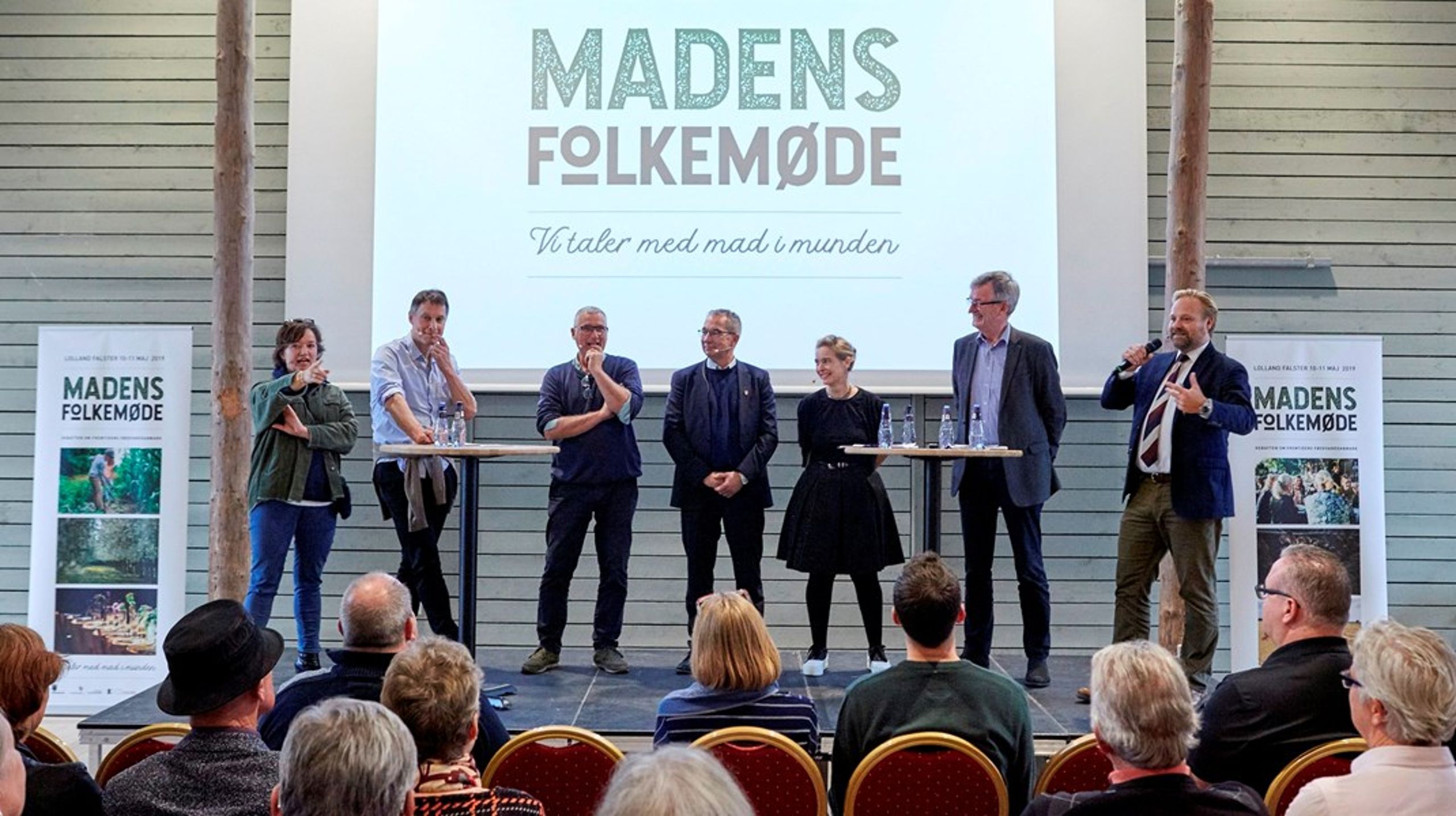 Her ses en paneldebat fra Madens Folkemøde i 2019, som blev afholdt på Lolland og Falster.