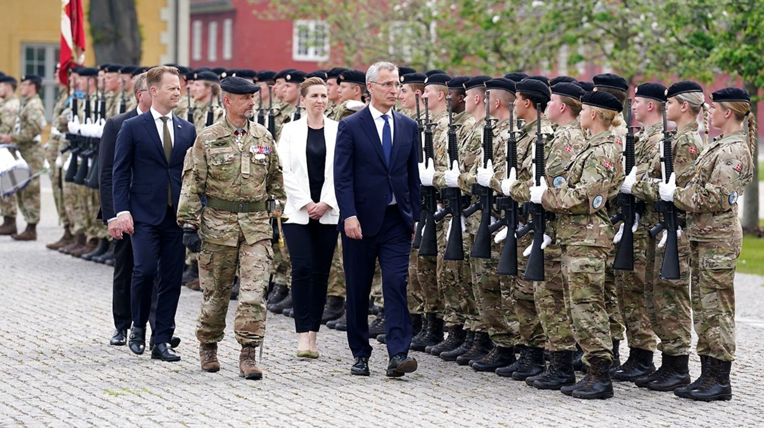 Natos generalsekretær, Jens Stoltenberg, besøgte den danske regering i sidste uge.