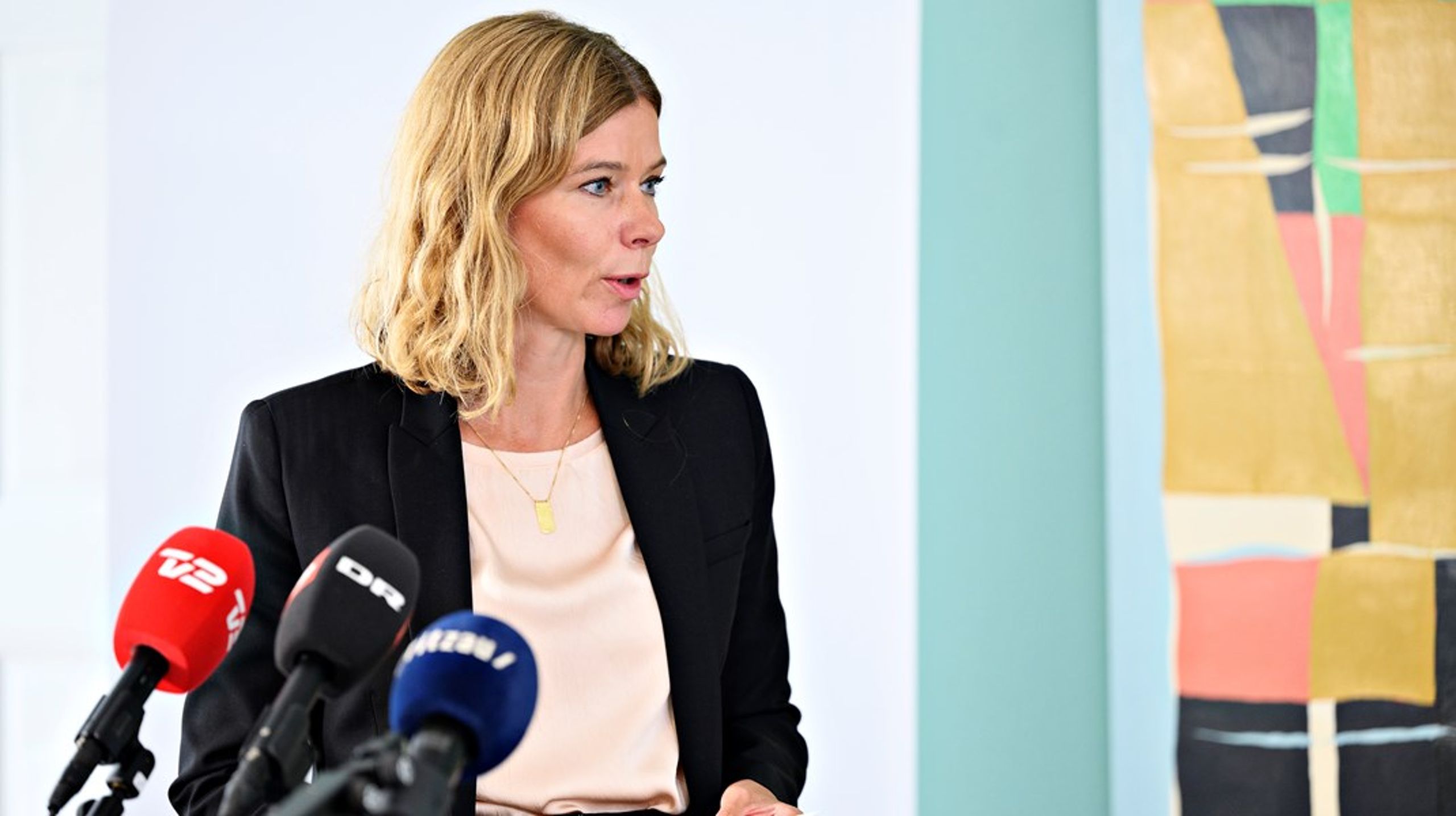 Departementschef Dorte Nøhr Andersen skal fremover have en direktion med tre afdelingschefer i stedet for to.&nbsp;