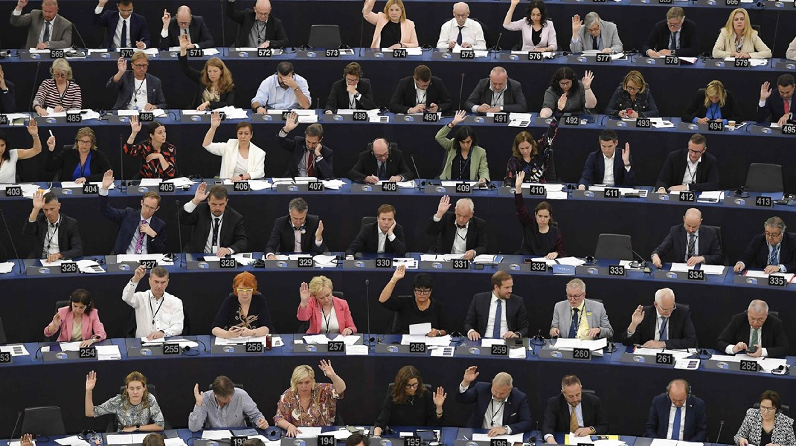 På plenarforsamlingen i Strasbourg fra 4. til 7. juli skal europaparlamentsmedlemmerne stemme om en indsigelse imod Kommissionens forslag til EU's grønne taksonomi. Arkivfoto.