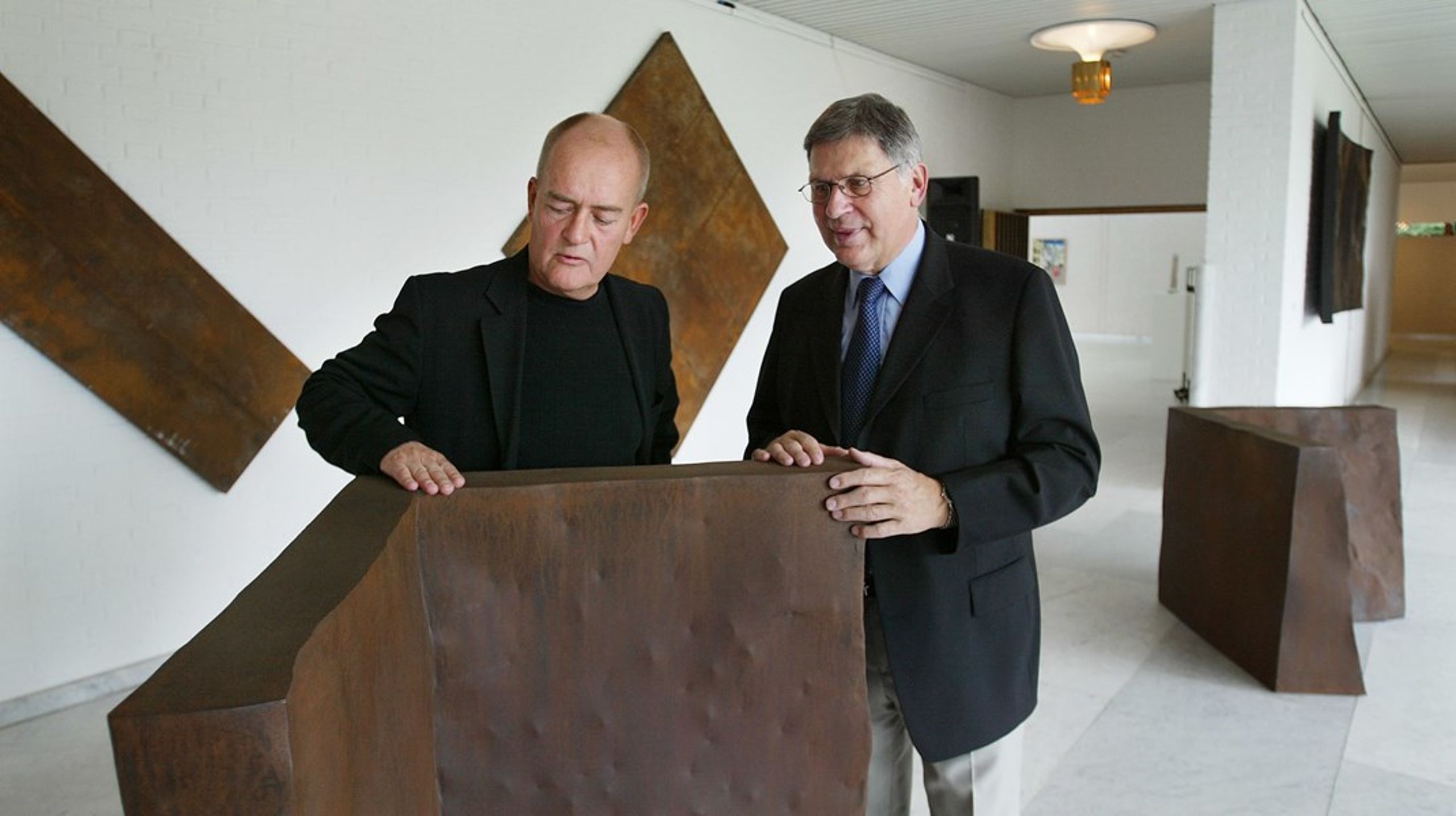 Peter Bonnén (til venstre) blev indirekte ophavsmand til et helt nyt begreb i den danske kulturdebat, nemlig rindalismen.