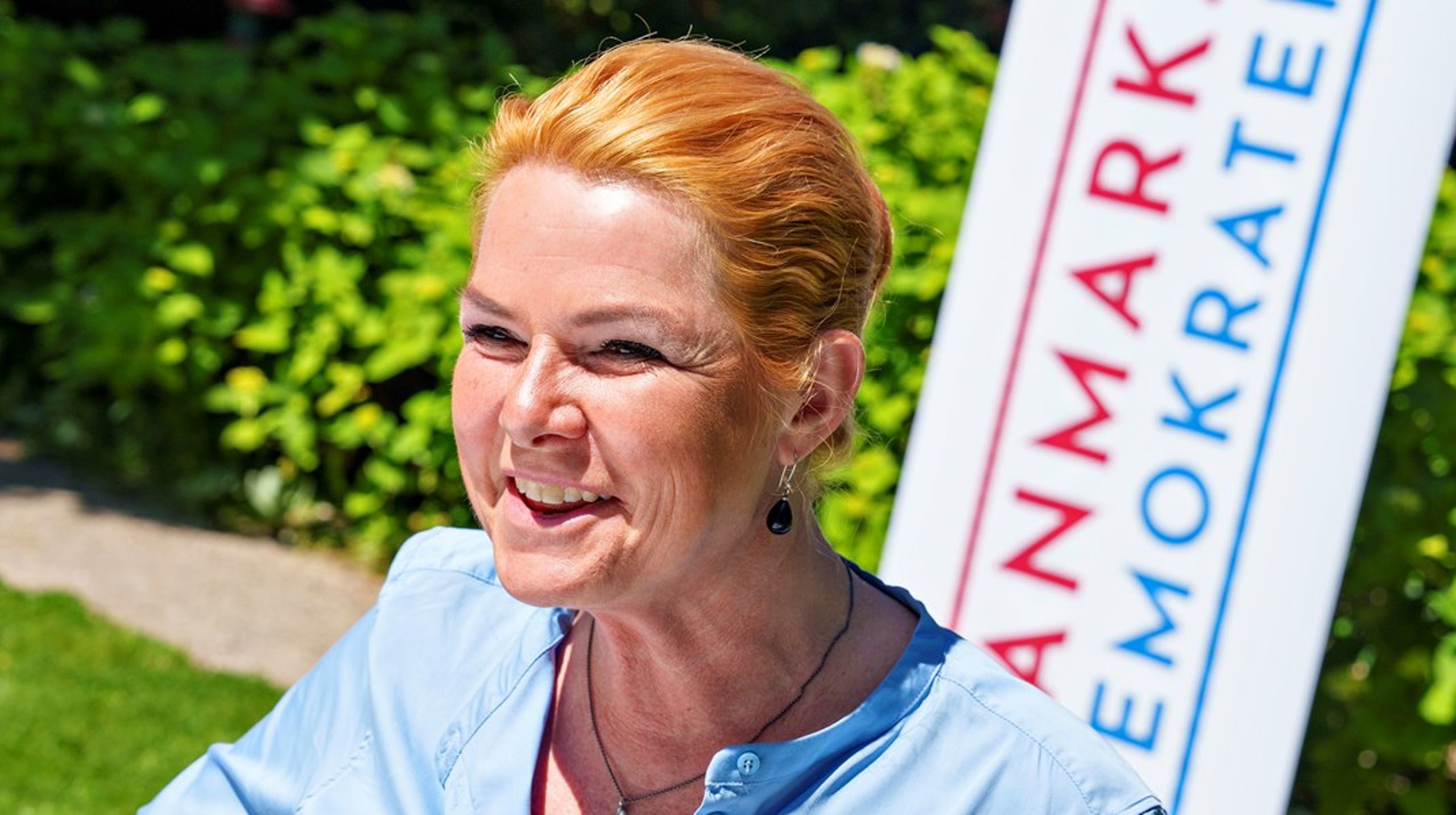 Inger Støjberg præsenterede sit nye parti, Danmarksdemokraterne,&nbsp;23. juni 2022 på Hvidsten Kro i Spentrup.