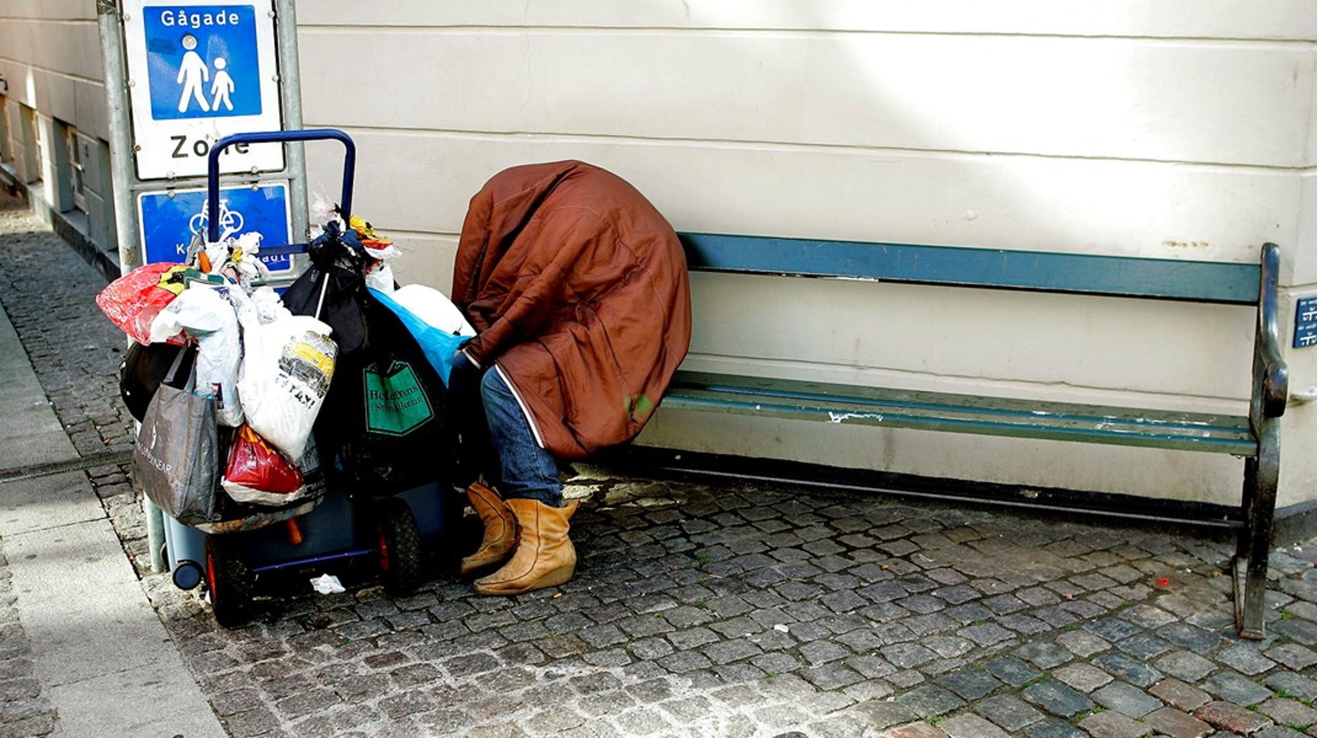 Antallet af hjemløse er faldet fra 6431 personer i 2019 til 5781 personer i 2022, viser ny hjemløsetælling.