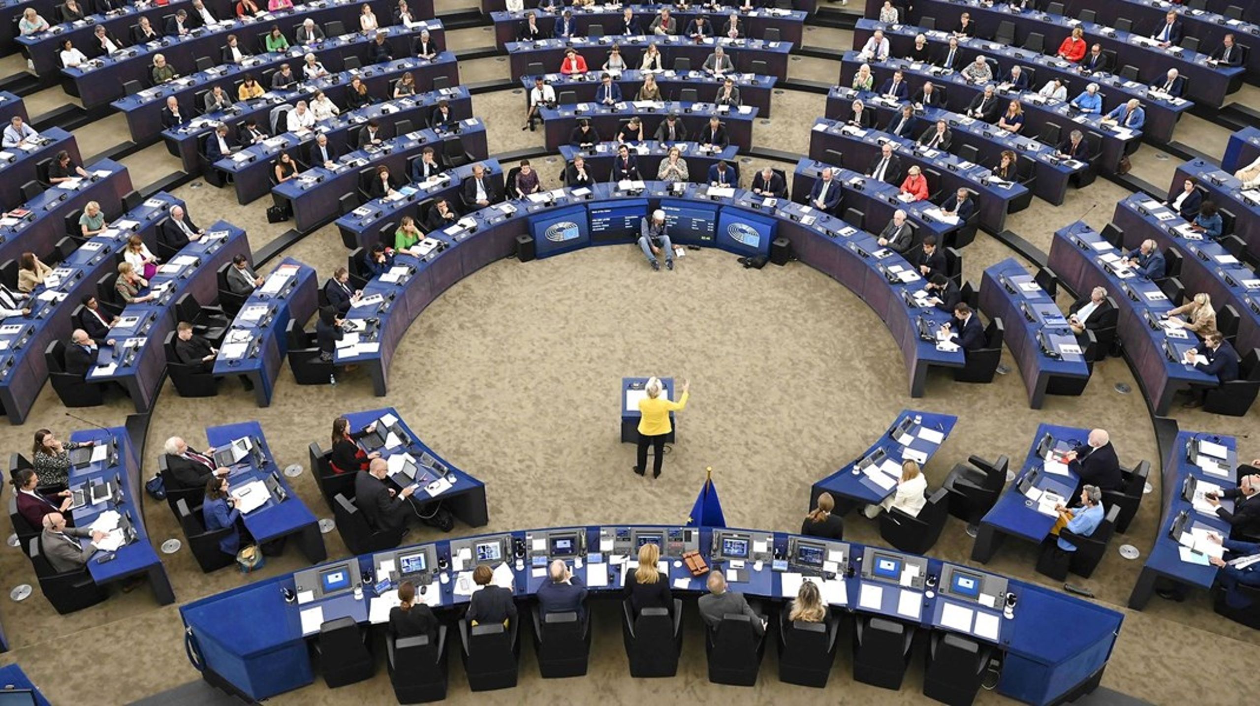 Ursula von der Leyen holdt onsdag sin årlige State of the European Union tale i Europa-Parlamentet i Strasbourg.
