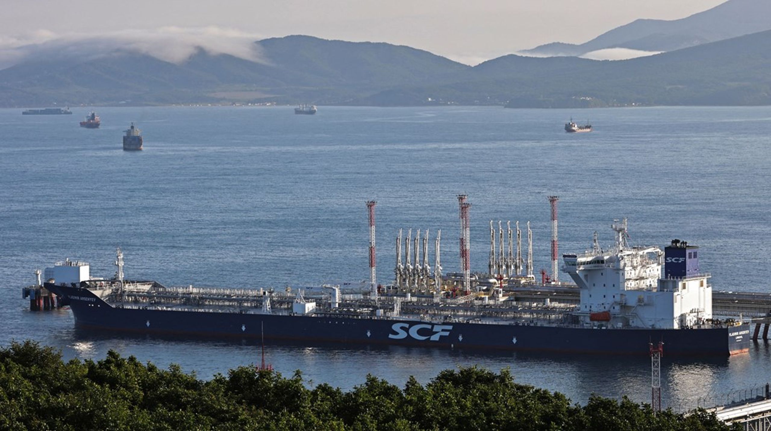Russiske olietankere har spillet en nøglerolle i EU's ottende sanktionspakke mod Rusland.