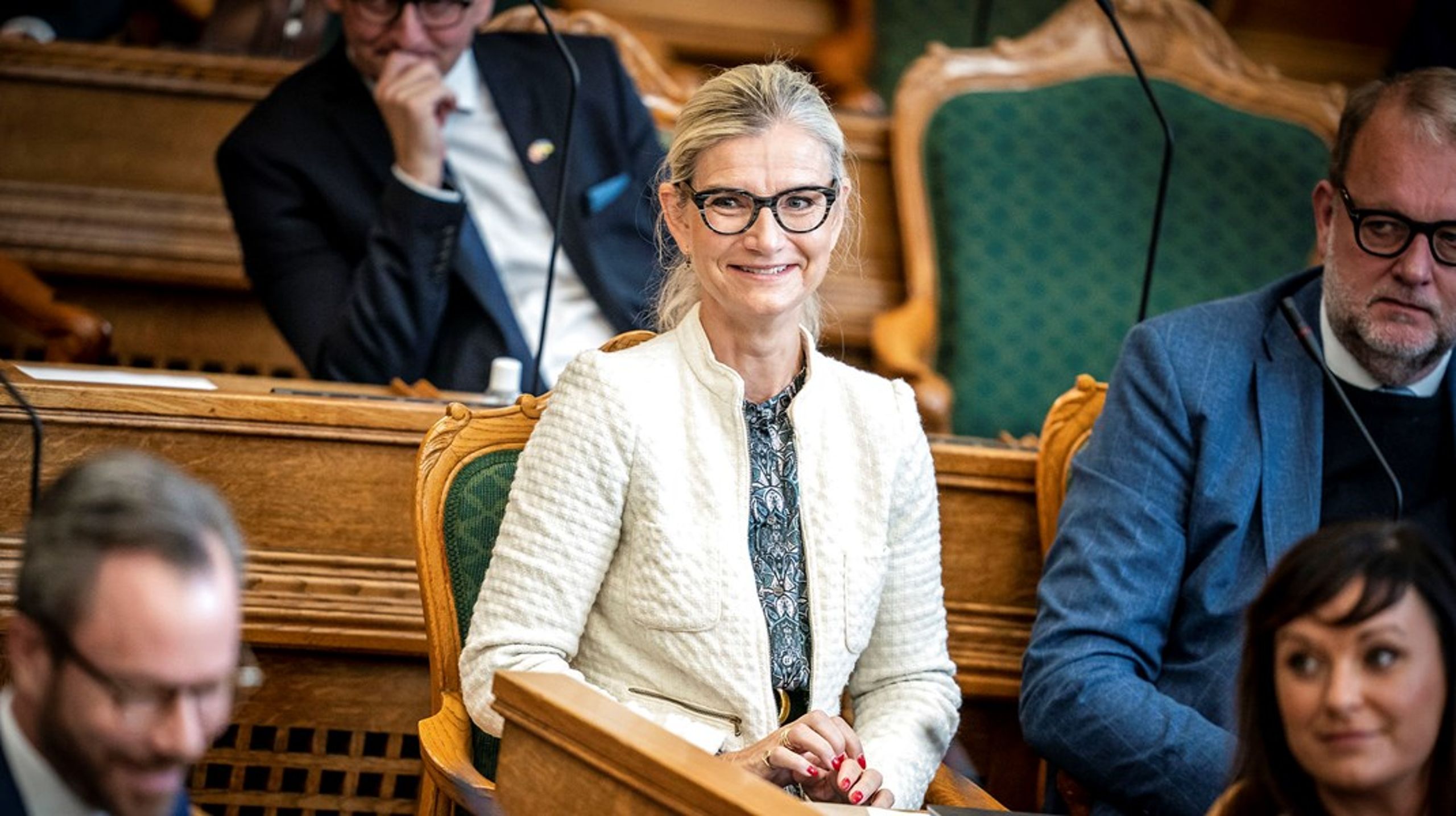 Det, der står allerhøjst på vores liste af prioriteringer på 
uddannelsesområdet, er at reformere pædagoguddannelsen, så den bliver 
attraktiv hos de unge, siger Ulla Tørnæs, der er uddannelsesordfører i Venstre.<br>